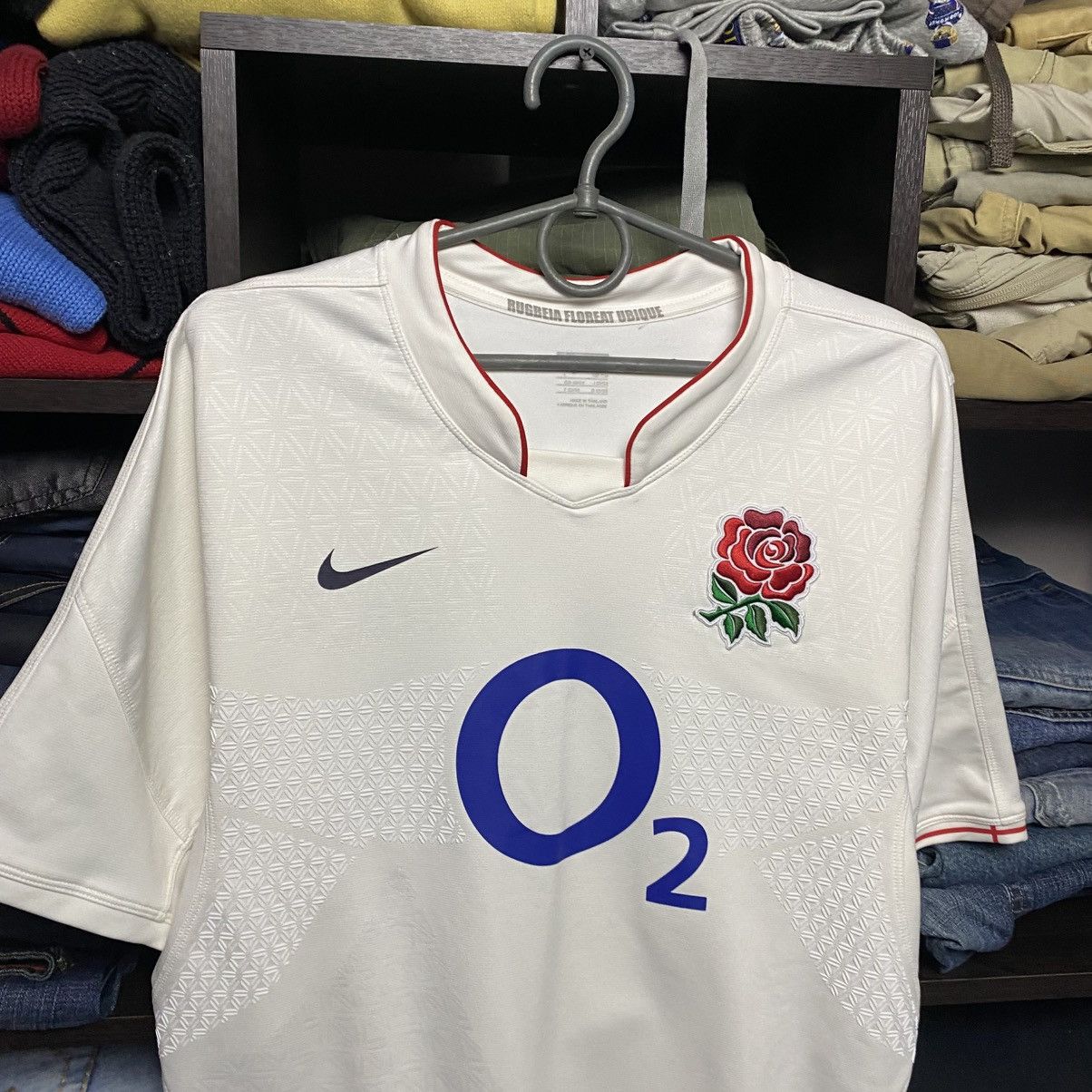 Nike Vintage Nike Englang Rugby o2 home 2000’s jersey size L Size US L / EU 52-54 / 3 - 2 Thumbnail