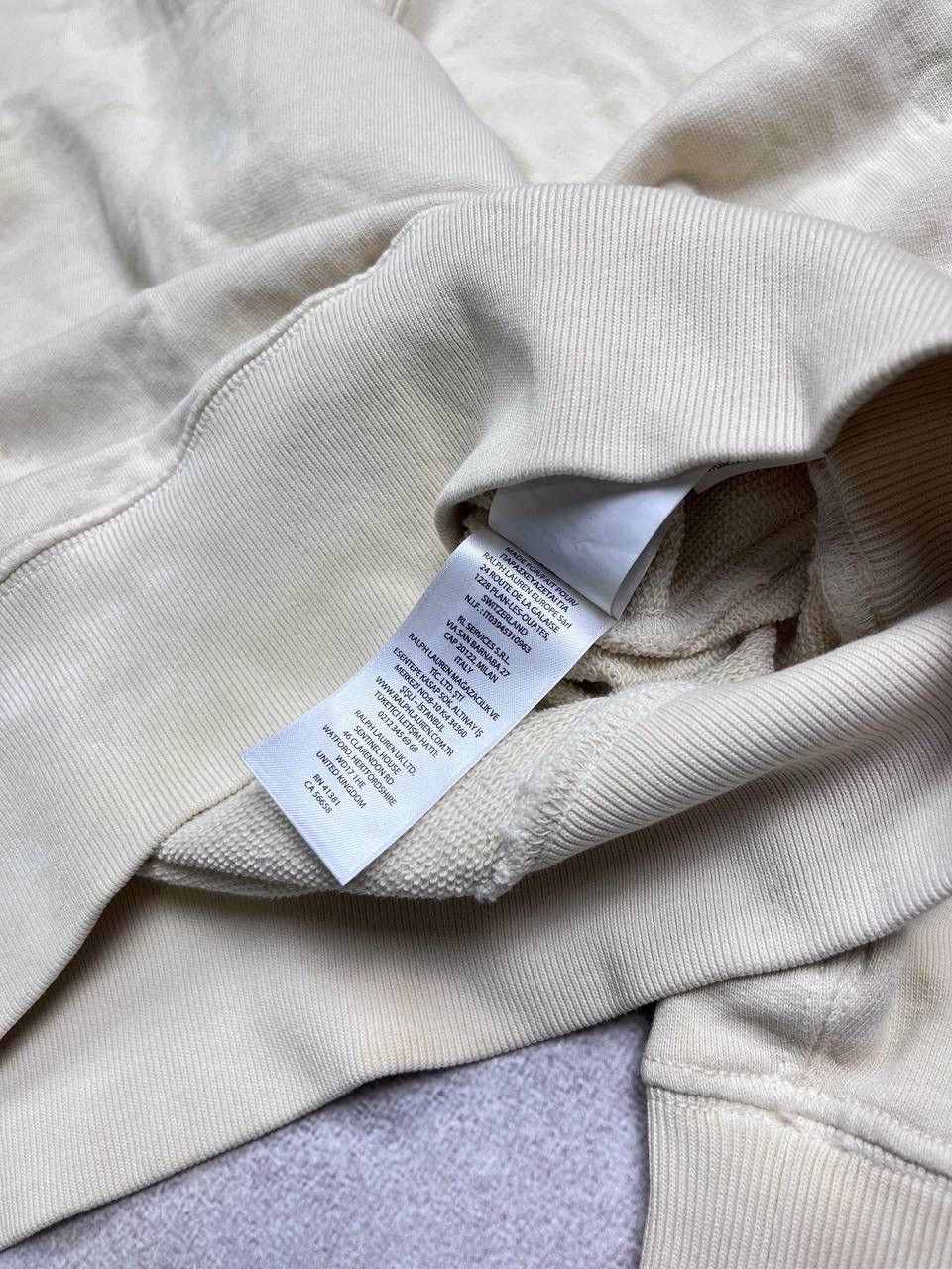 Polo Ralph Lauren Vintage Polo Ralph Lauren Organic Boxy Sweatshirt L Size US L / EU 52-54 / 3 - 8 Thumbnail