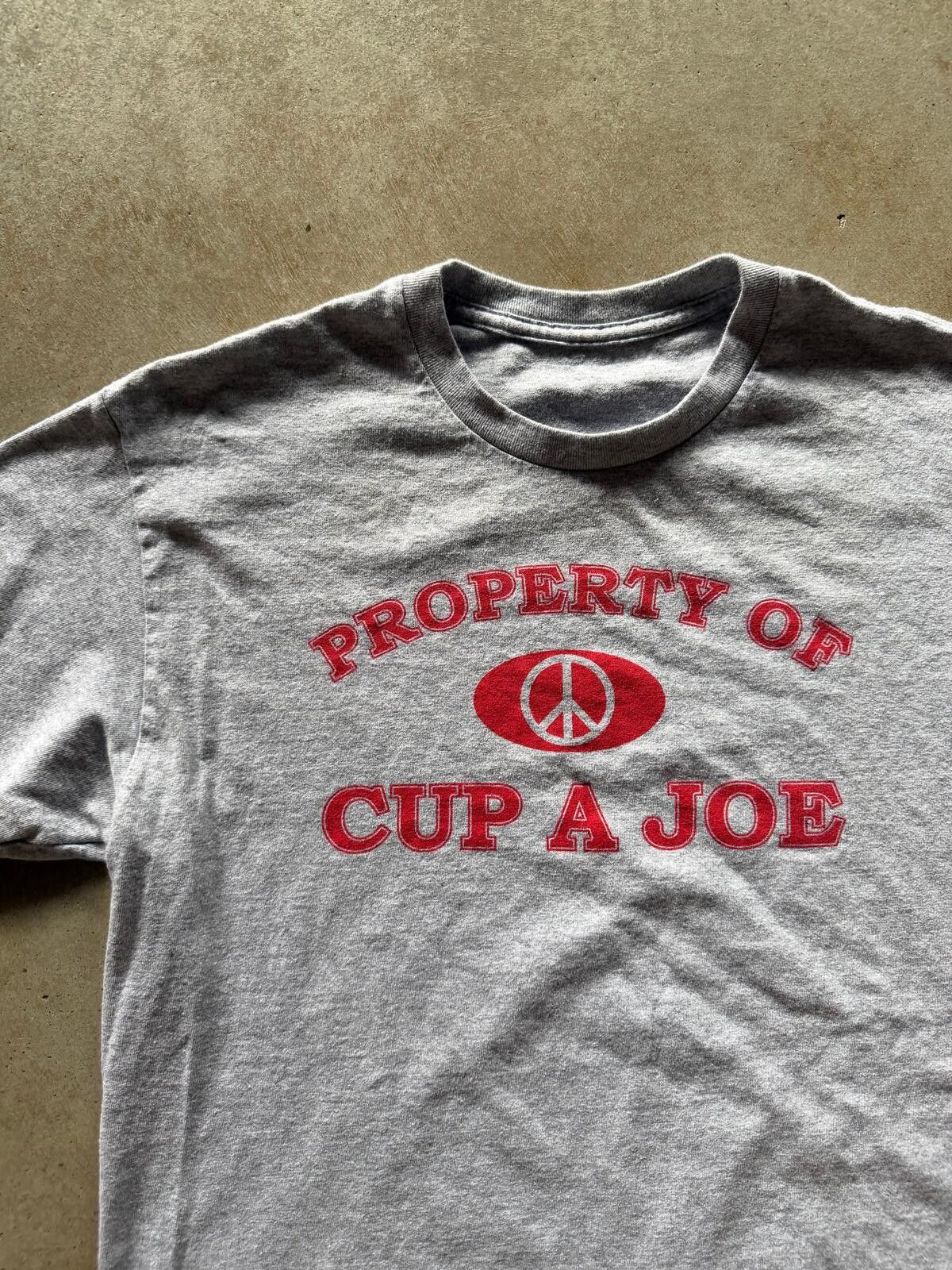 Vintage VTG Property Of Cup A Joe Tee Sz M Size US M / EU 48-50 / 2 - 3 Thumbnail