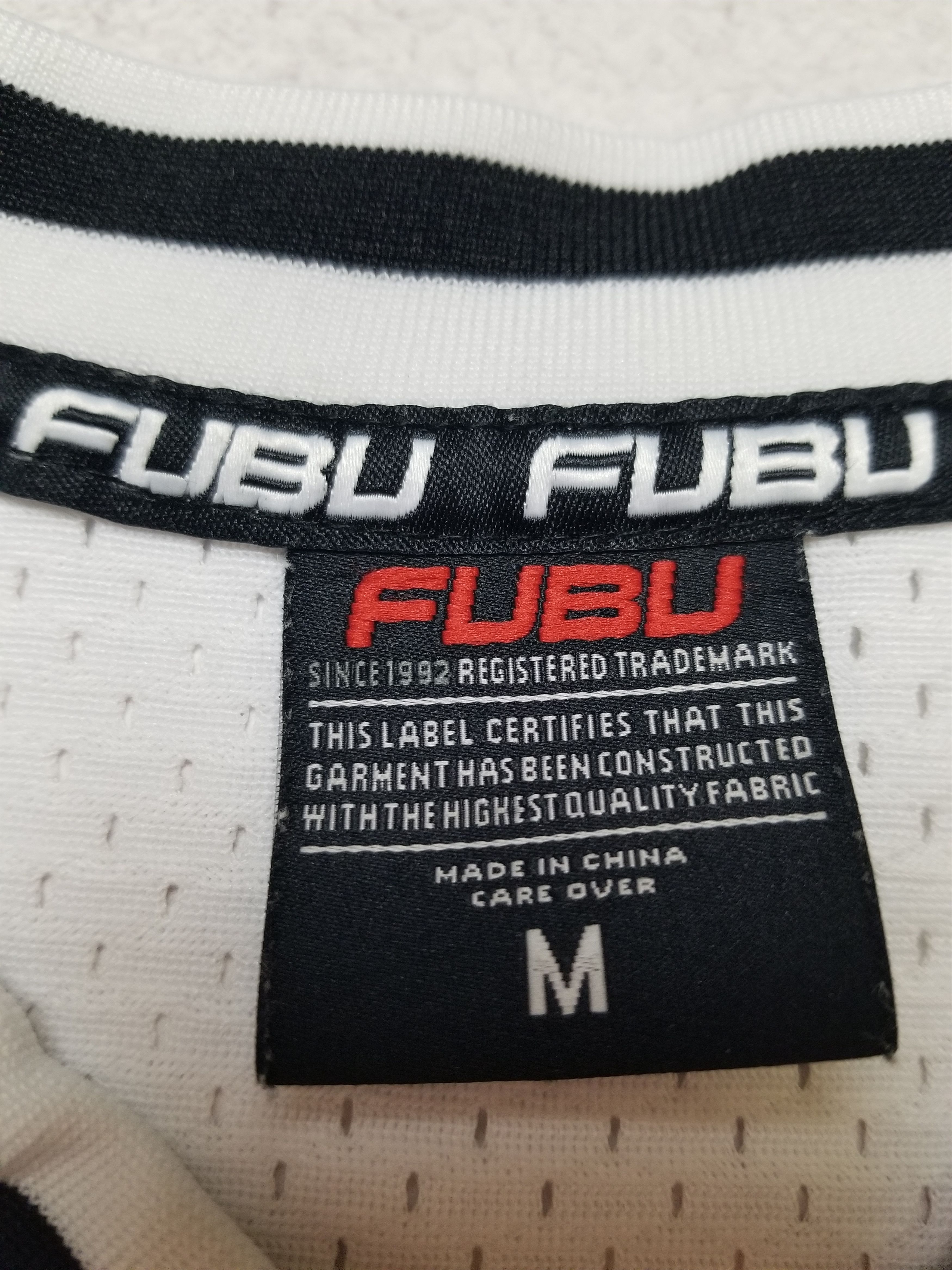 Fubu Rare Vintage Fubu Jersey T-Shirt Big Logo 05 Rap Style Size US M / EU 48-50 / 2 - 11 Thumbnail
