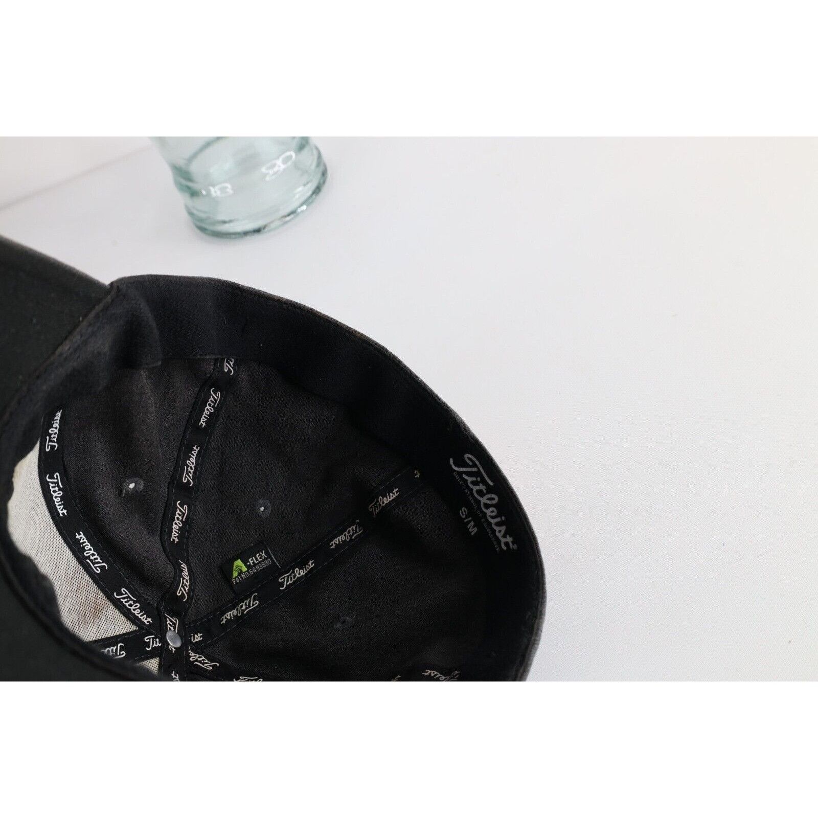 Titleist Titleist Golf Spell Out Script Golfing Stretch Fitted Hat Size ONE SIZE - 8 Thumbnail