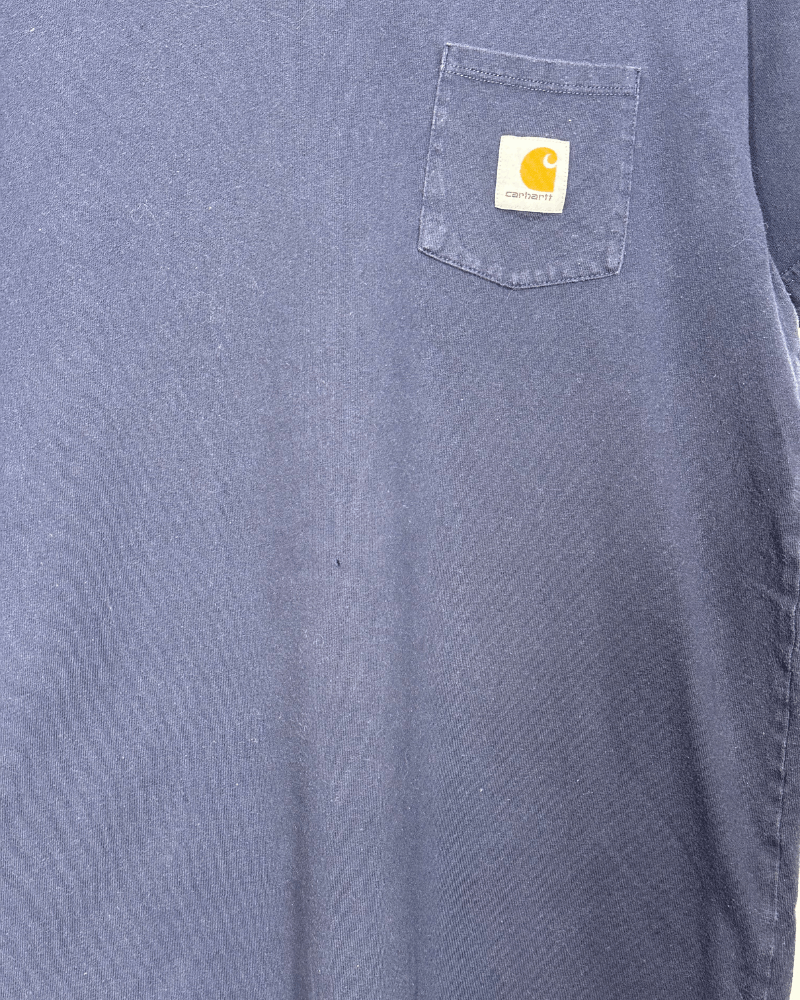 Carhartt Vintage Carhartt Men's Blue Pocket T-Shirt - Youth/Boys XL Size US M / EU 48-50 / 2 - 5 Thumbnail