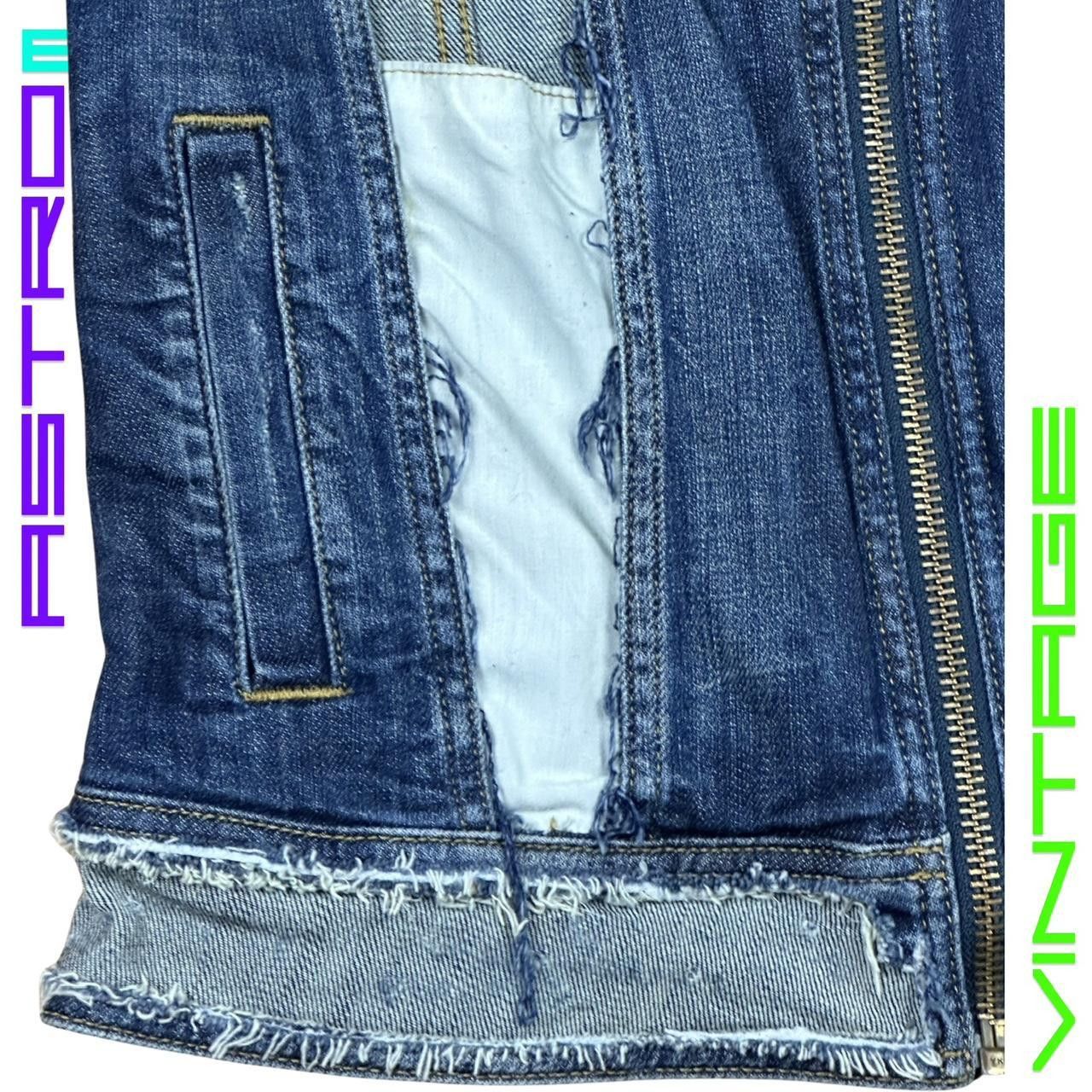 Other ASTROBOI* Blue Deconstructed Denim Jacket - Medium Size M / US 6-8 / IT 42-44 - 13 Thumbnail