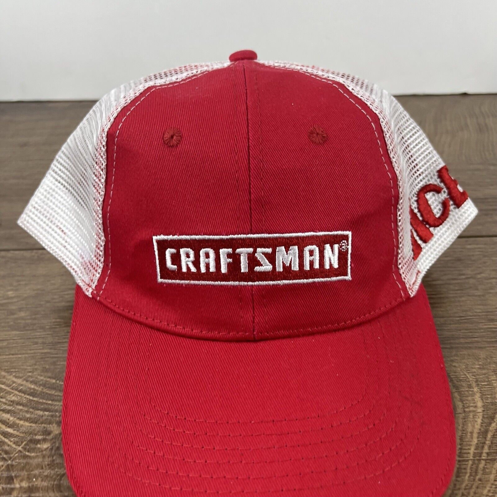 Craftsman Craftsman Hat Craftsman Tools Hat Adjustable Hat Red Hat Adu Size ONE SIZE - 6 Thumbnail