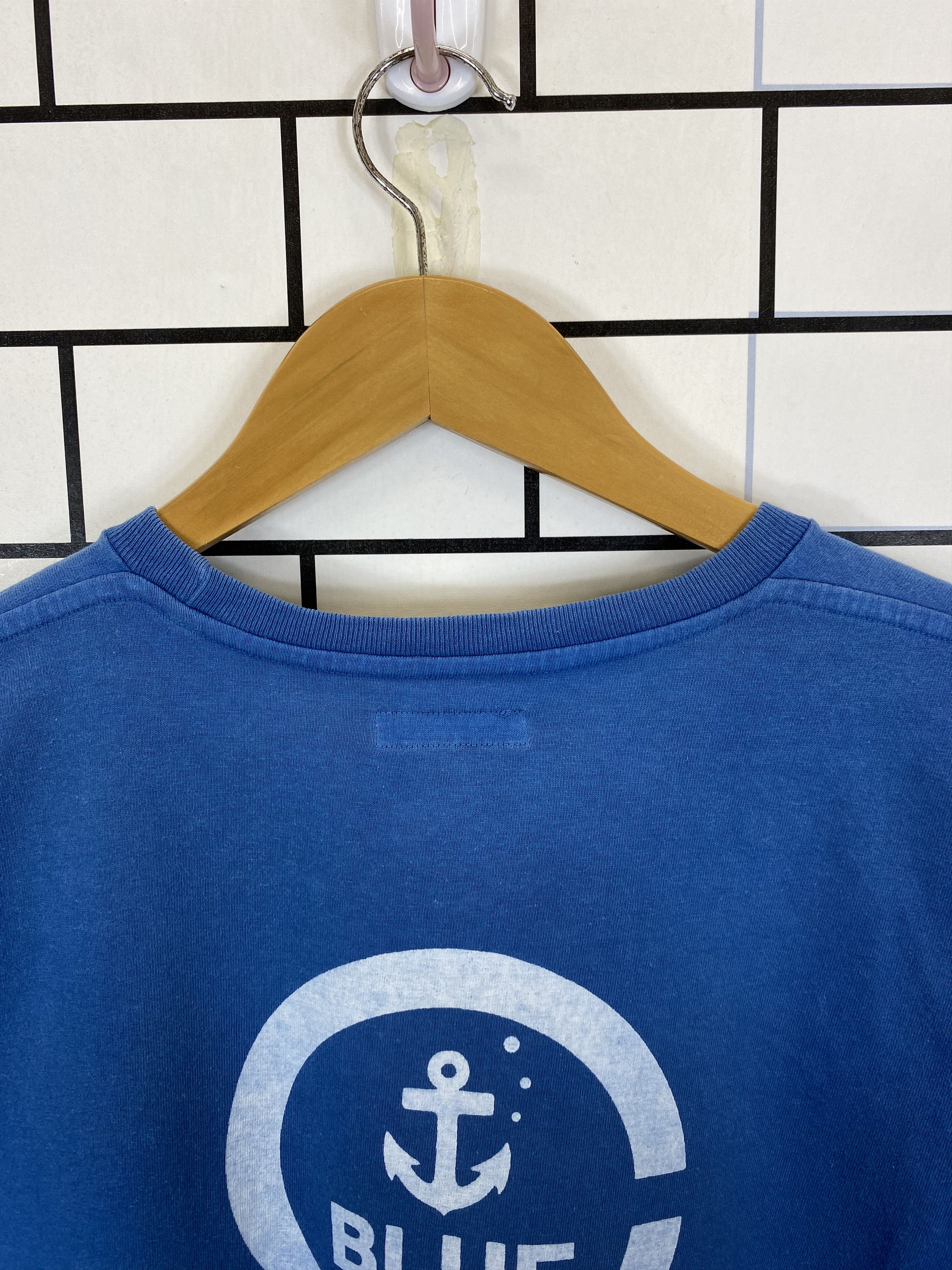 Blue Blue Japan Vintage Y2K Japanese Brand Blue Blue T-Shirt Size US L / EU 52-54 / 3 - 6 Thumbnail