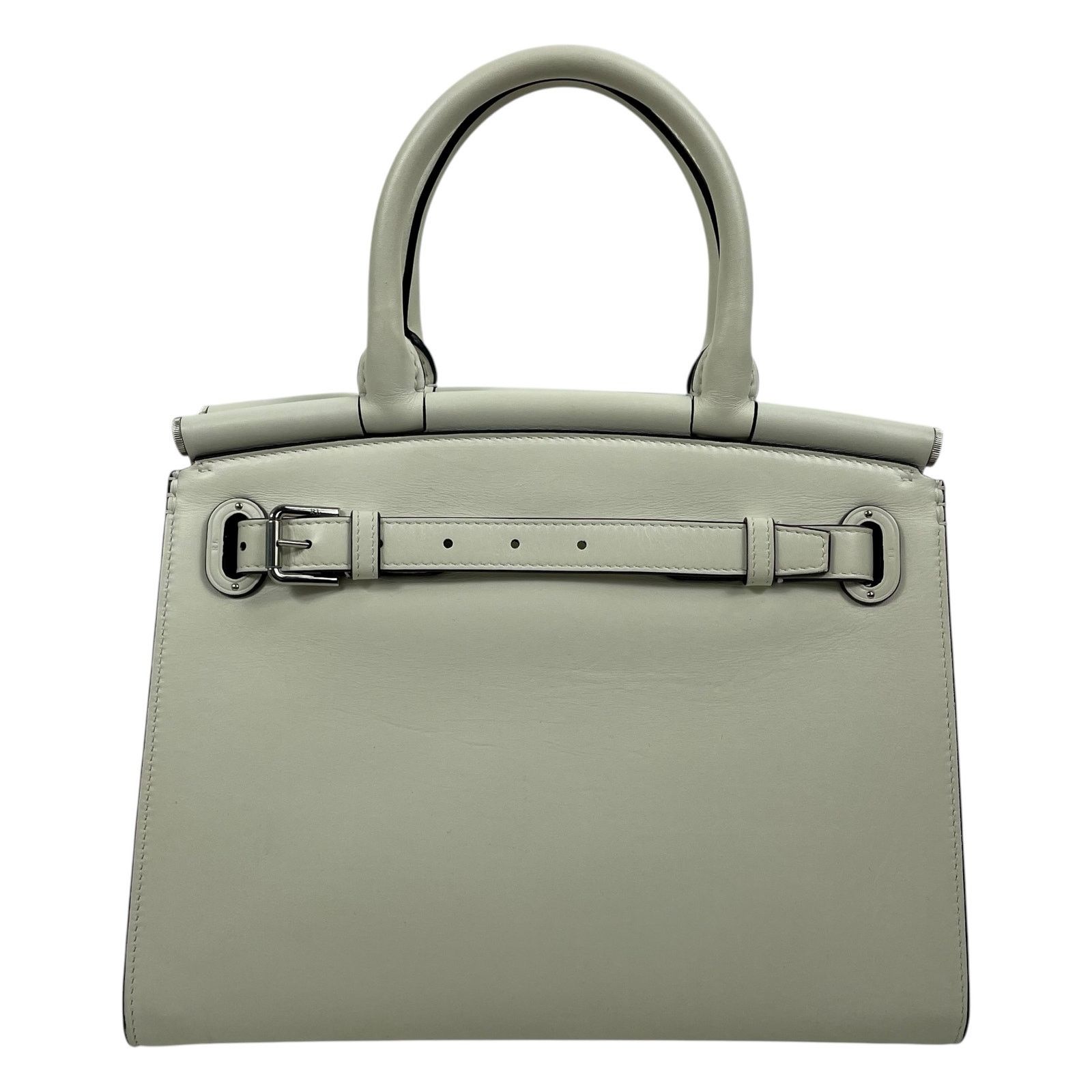 Ralph Lauren Ralph Lauren Collection RL50 Leather Medium Bag White Size ONE SIZE - 8 Thumbnail