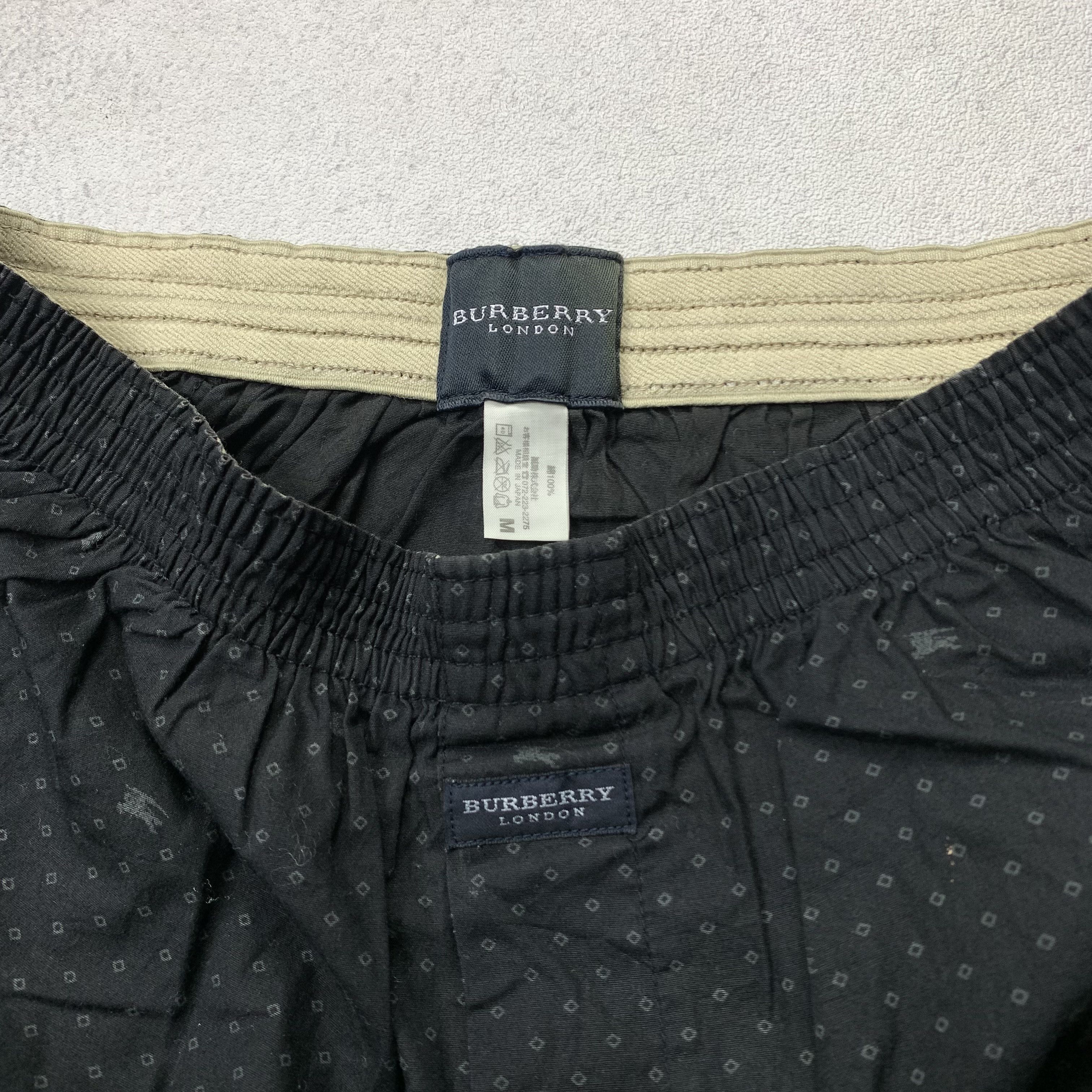 Burberry Burberry Boxer Short Pants Overprint Logo Underwear Size US 30 / EU 46 - 4 Thumbnail