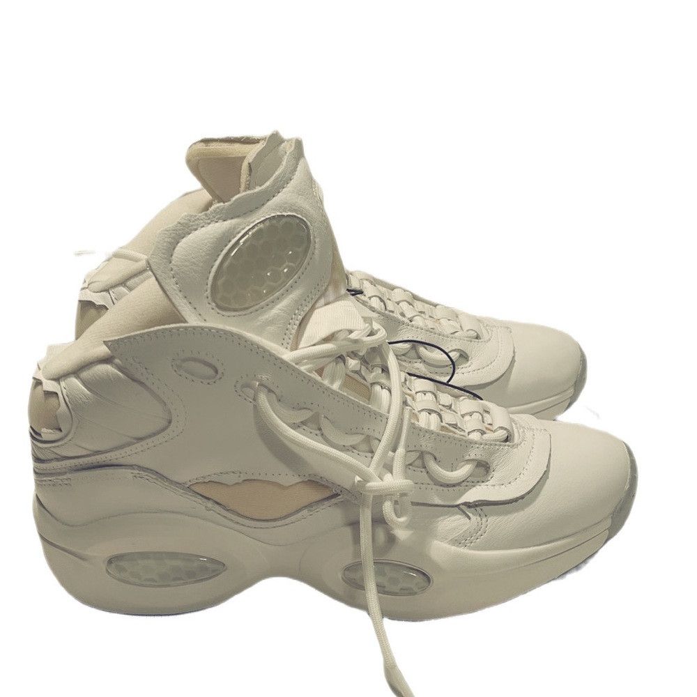 Maison Margiela × Reebok NWT Reebok x Maison Margiela white high top sneaker Size US 8.5 / EU 41-42 - 5 Thumbnail