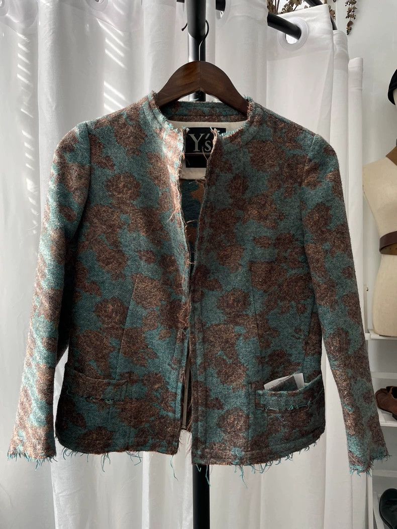 Yohji Yamamoto Yohji Yamamoto Flower stalk jacket Size US S / EU 44-46 / 1 - 1 Thumbnail