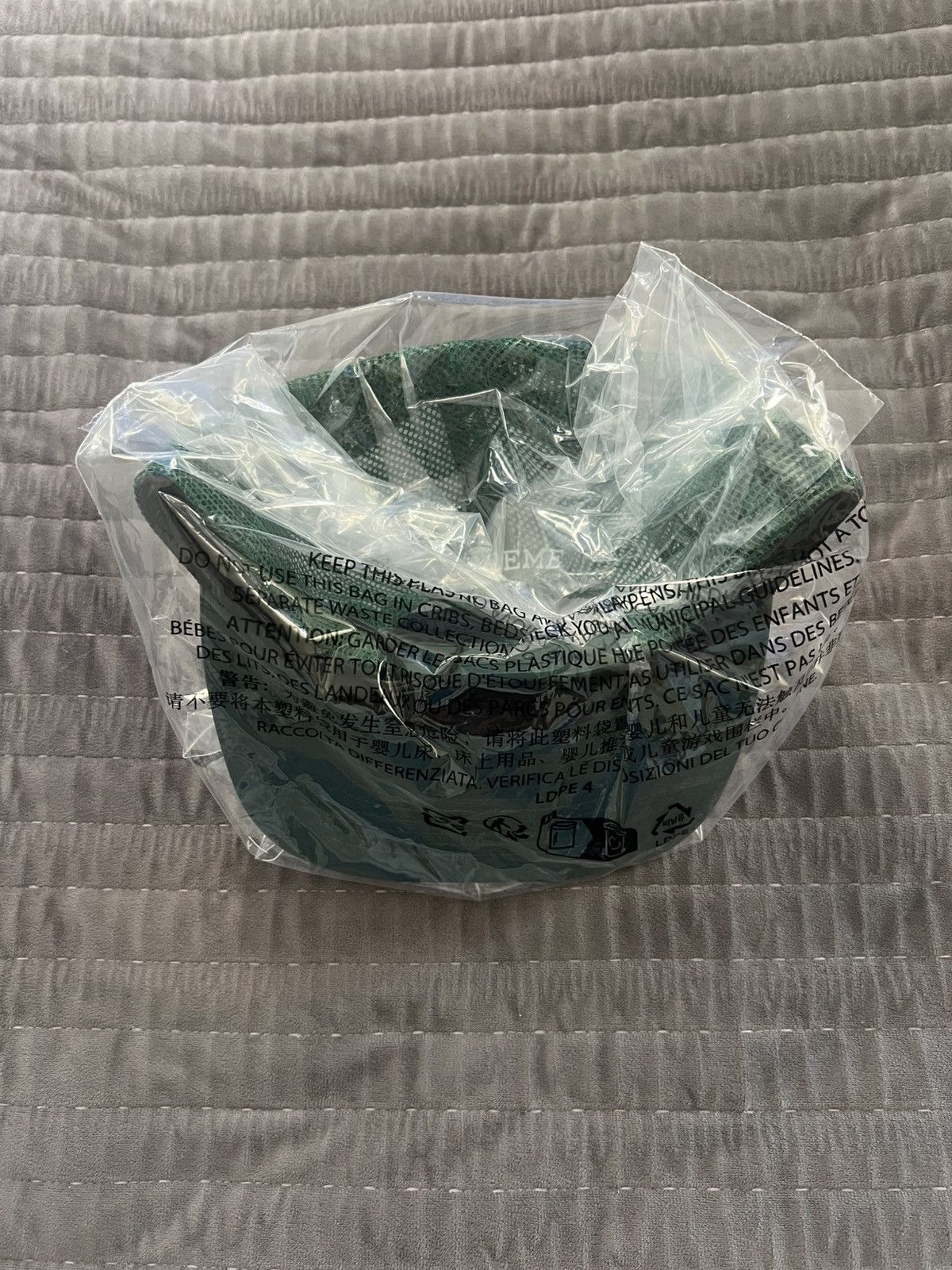 Supreme Supreme Number Nine Mickey Mesh Back 5 Panel Green Size ONE SIZE - 3 Thumbnail