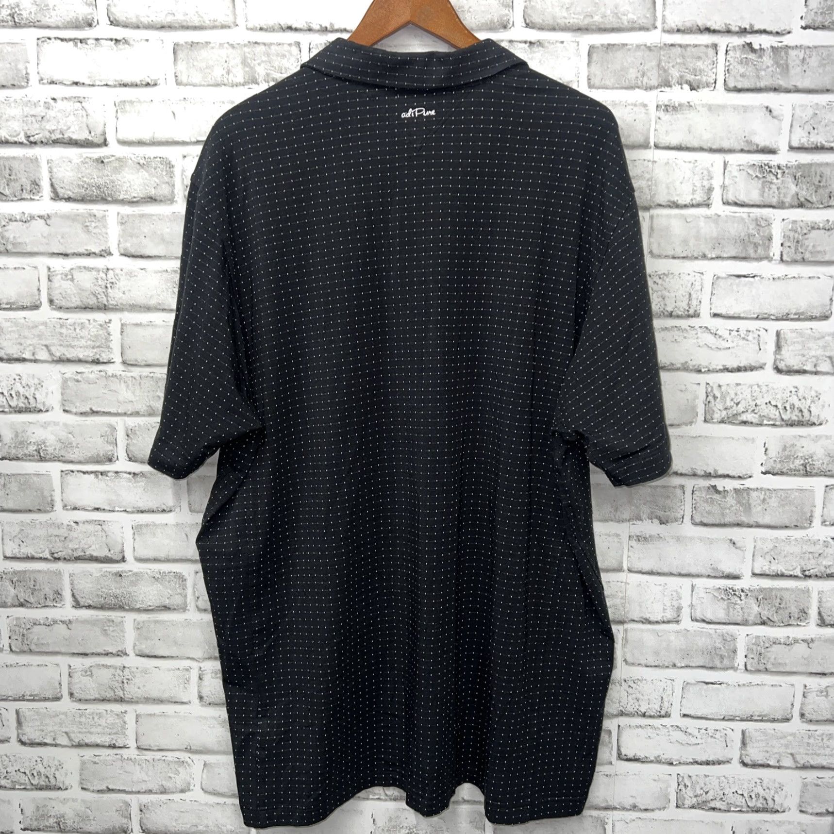 Adidas Adidas Adi Pure Polo Shirt Mens XXL Black Size US XXL / EU 58 / 5 - 4 Thumbnail