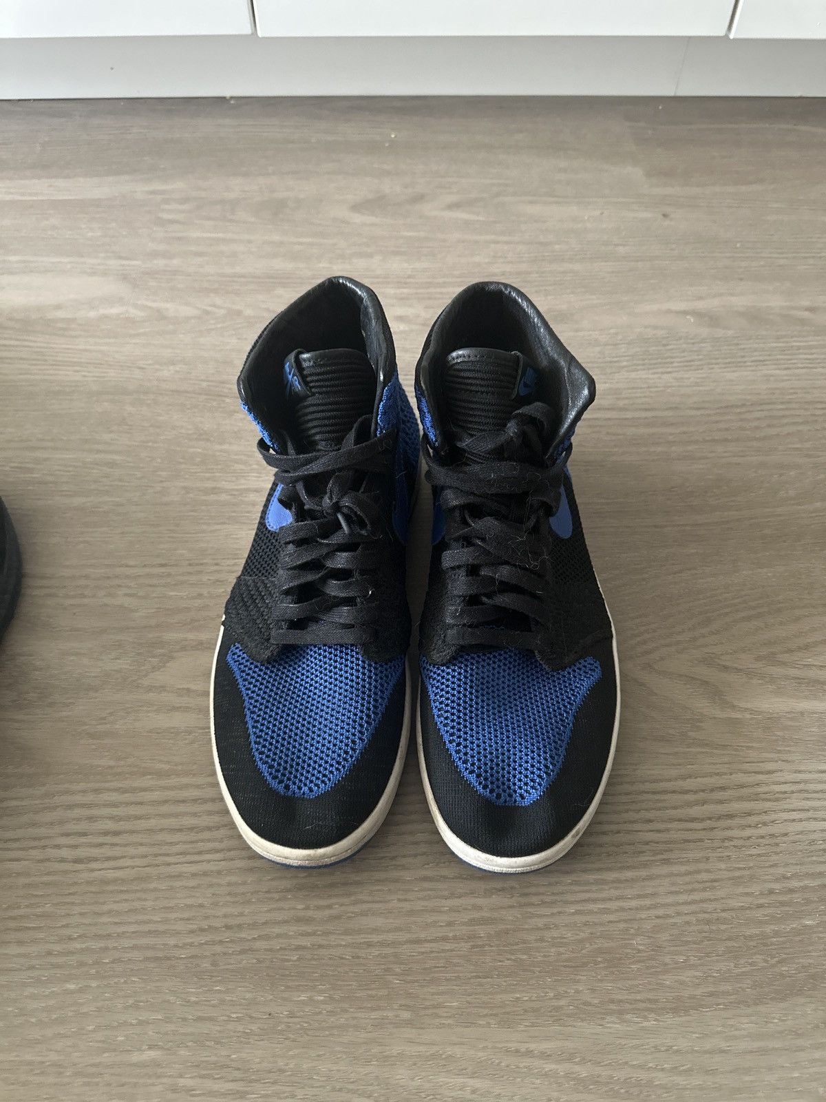 Jordan Brand × Nike Flyknit Royal Jordan 1 size 11.5 Size US 11.5 / EU 44-45 - 6 Thumbnail