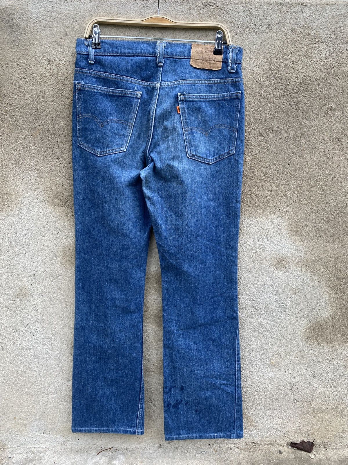 Levi's × Levi's Vintage Clothing × Vintage W33x31 Vintage levi's 517 orange tab flare boot cut USA Size US 33 - 2 Thumbnail