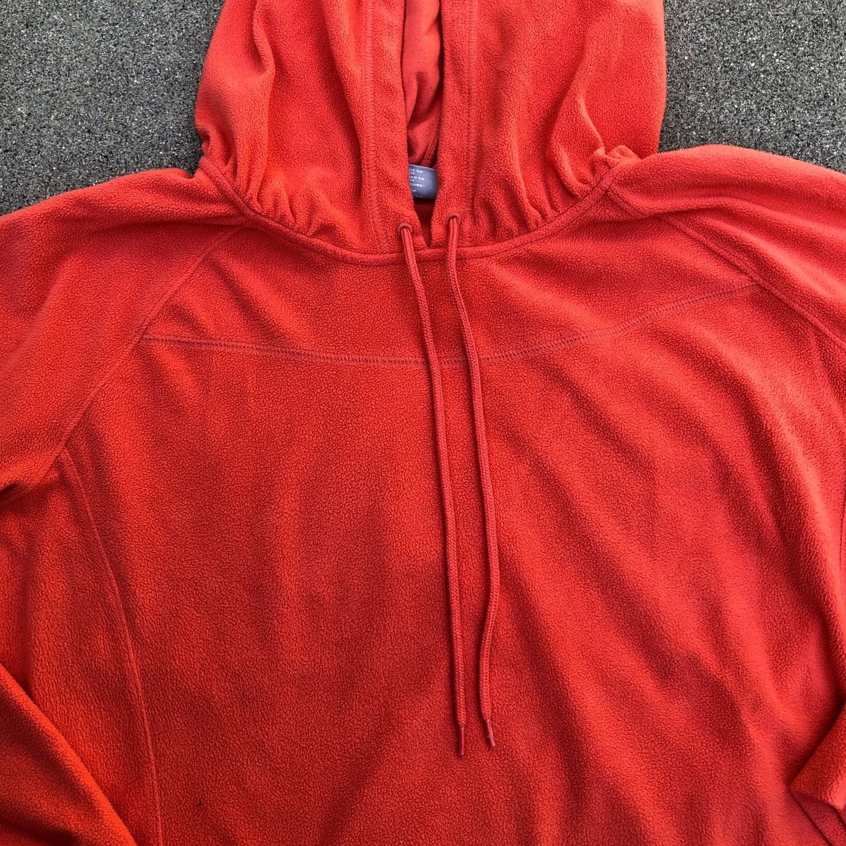 Vintage COLUMBIA Fleece Hoodie Pullover Sweatshirt XL Women's Orange Sweater Size XL / US 12-14 / IT 48-50 - 2 Thumbnail