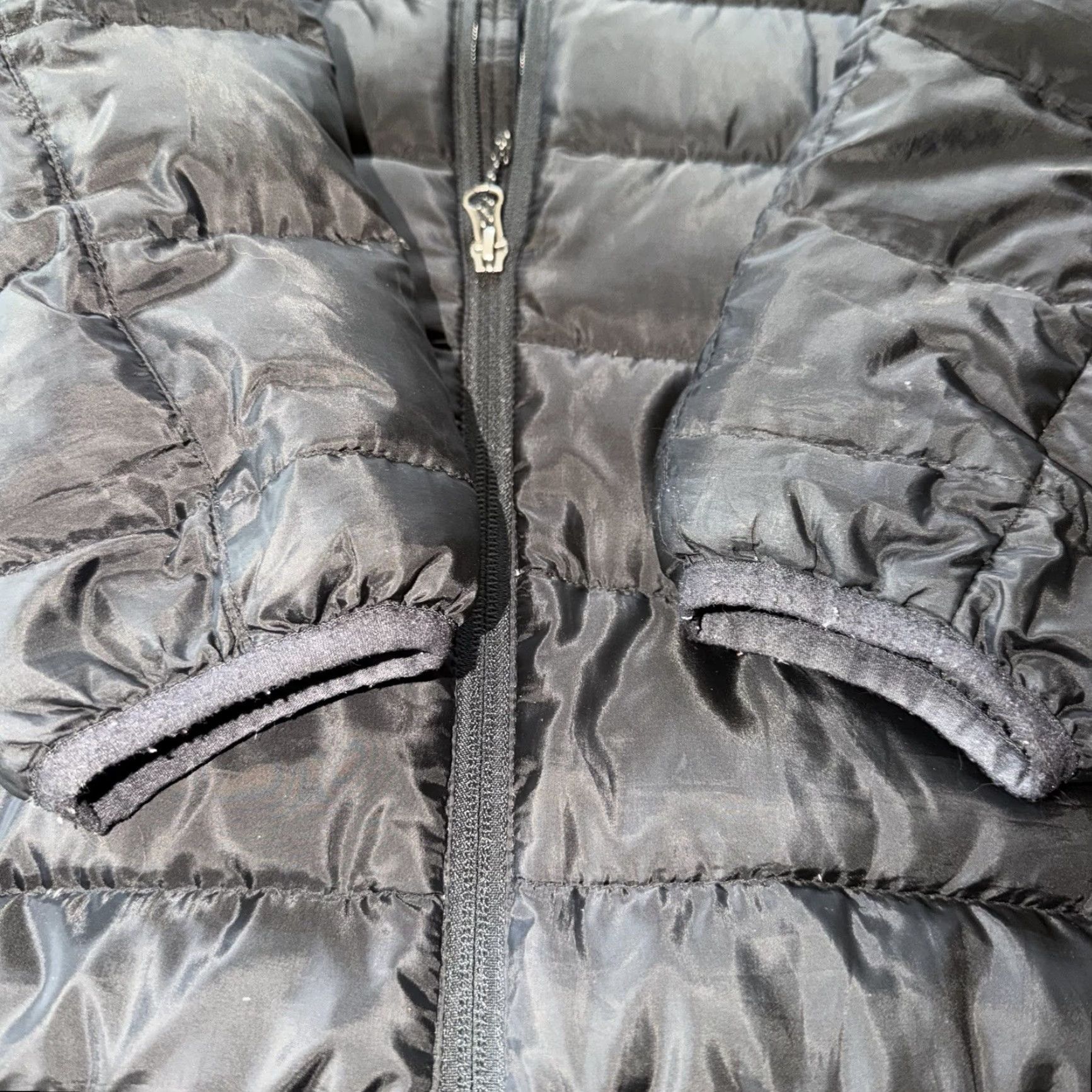 Eddie Bauer Eddie Bauer Down Jacket Men L EB650 Puffer Full Zip Long Sleeve Casual Outdoor Hiking Walking Regular 100% Polyester Blue Size US L / EU 52-54 / 3 - 3 Thumbnail
