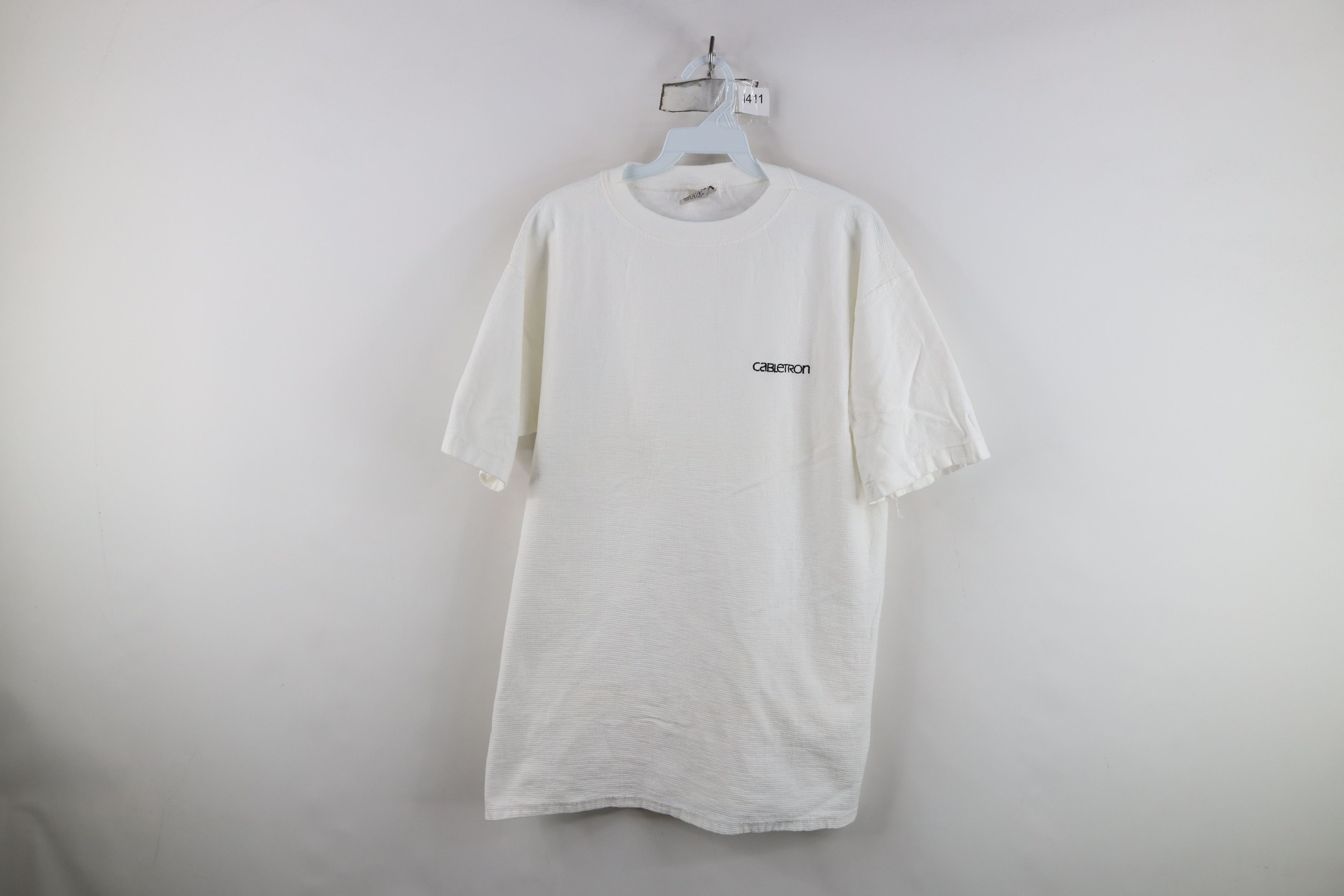 Vintage Vintage 90s Streetwear Ribbed Cabletron Systems T-Shirt USA Size US L / EU 52-54 / 3 - 1 Thumbnail
