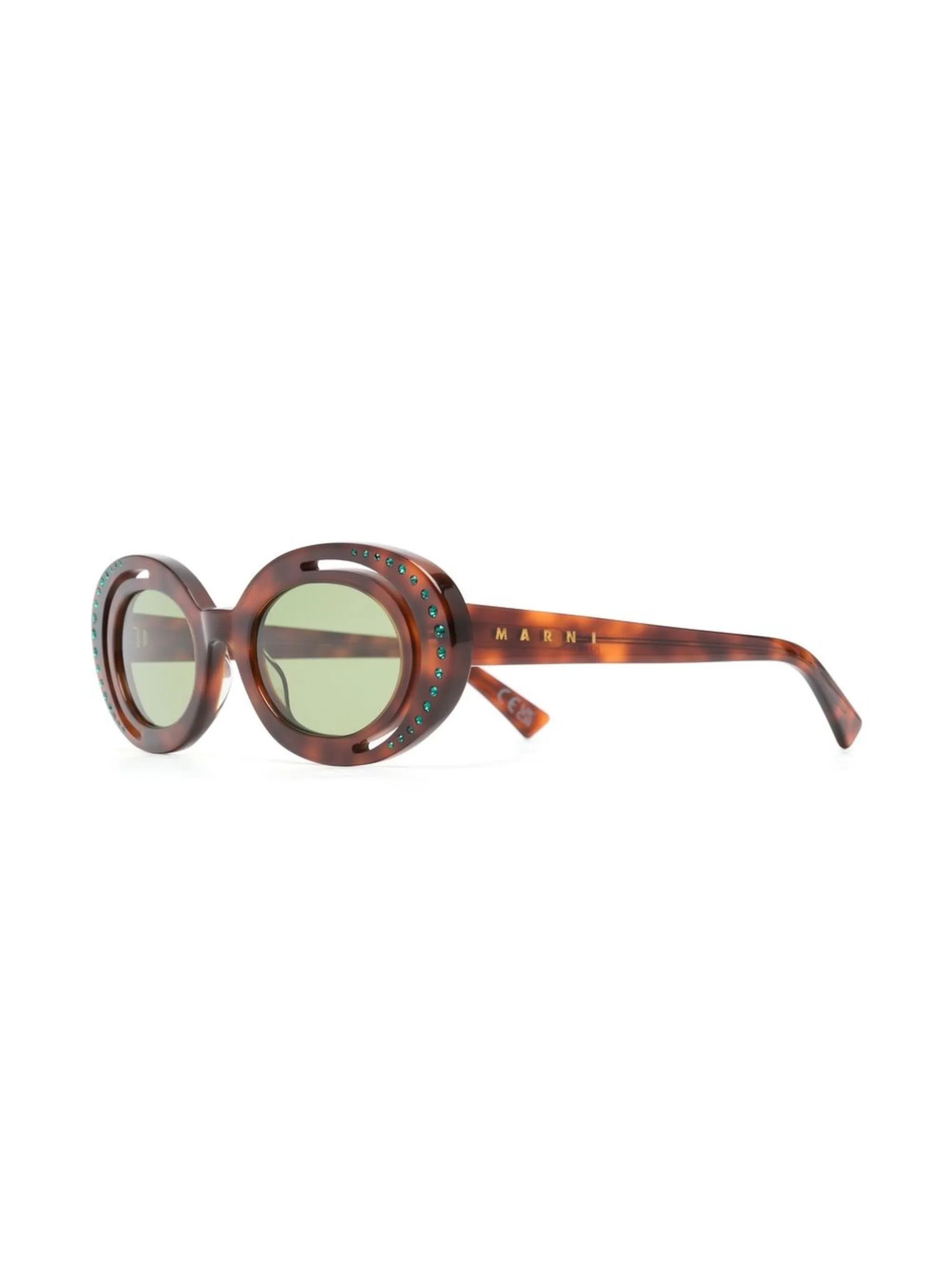 Marni o1f1d3z0925 Size: OS / Sunglasses in Brown Size ONE SIZE - 2 Thumbnail
