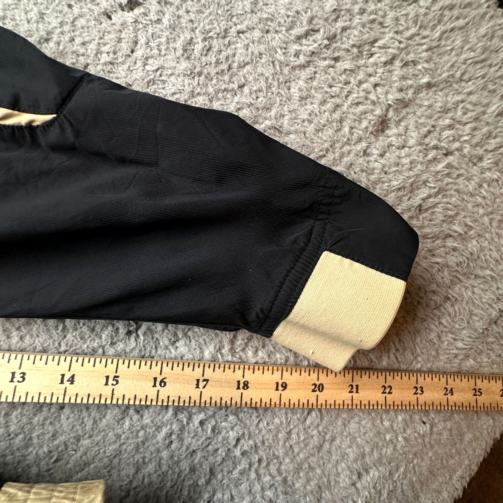 Nike Nike Team Fit Storm Purdue Boilermakers 1/4 Zip Windbreaker Jacket Mens Large Black Size US L / EU 52-54 / 3 - 4 Thumbnail