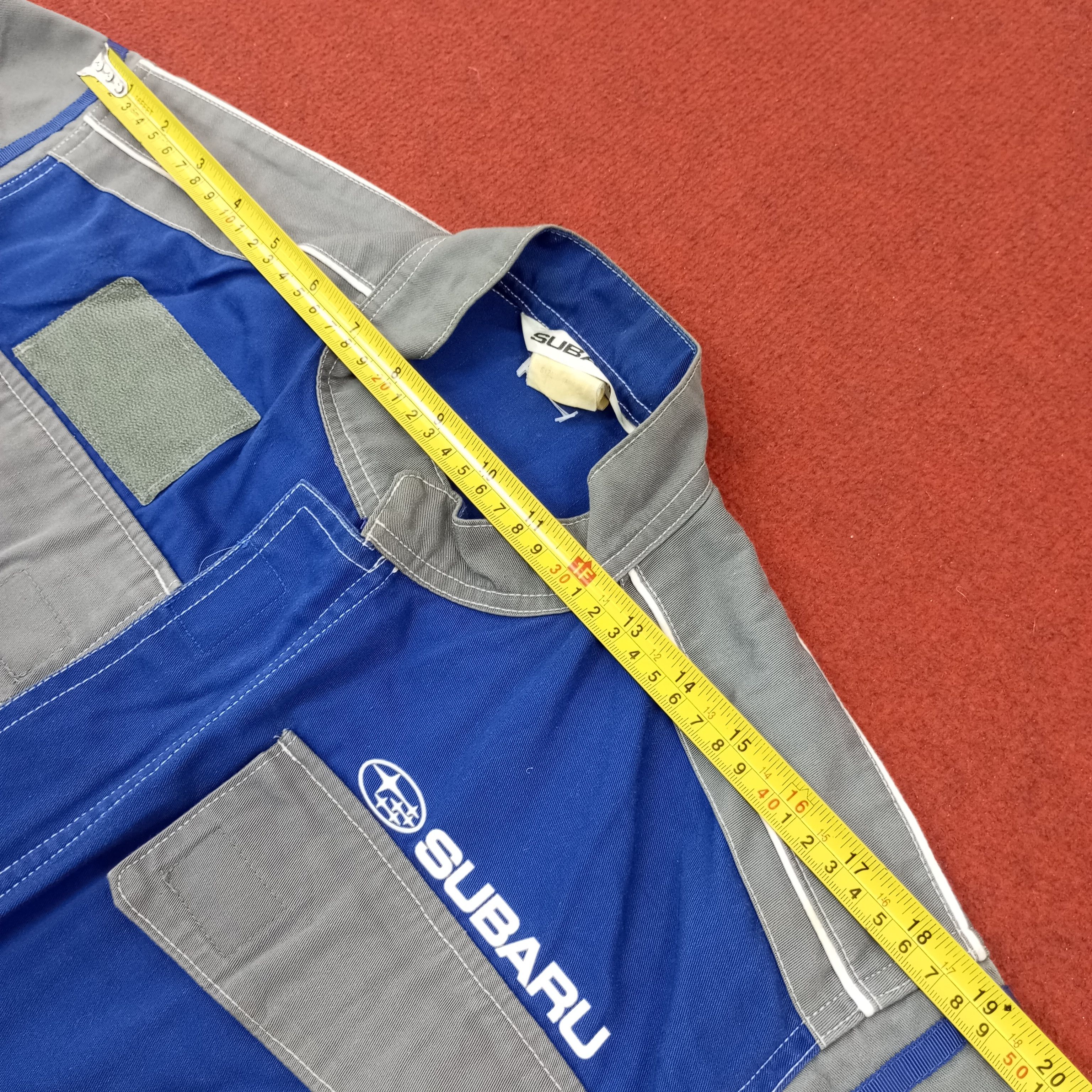 Japanese Brand × Vintage Subaru Japanese Motorsports Coverall Jacket c216n9 Size US M / EU 48-50 / 2 - 12 Thumbnail