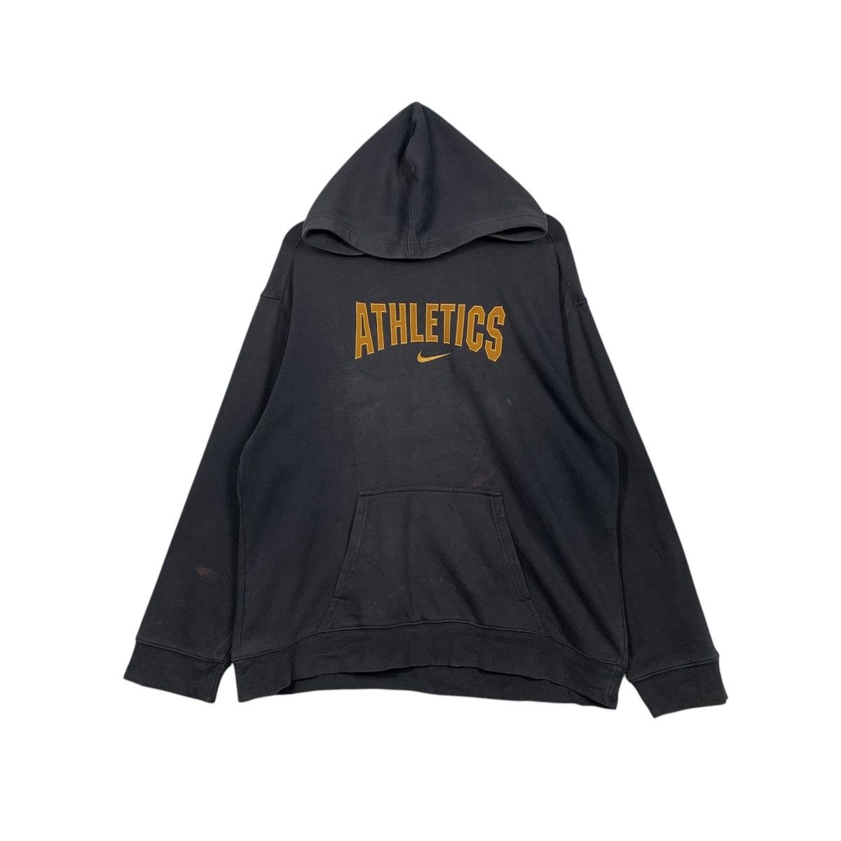Nike NIKE ATHLETICS Big Logo Pullover Hoodie Sweatshirt #1783-C79 Size US XL / EU 56 / 4 - 1 Thumbnail