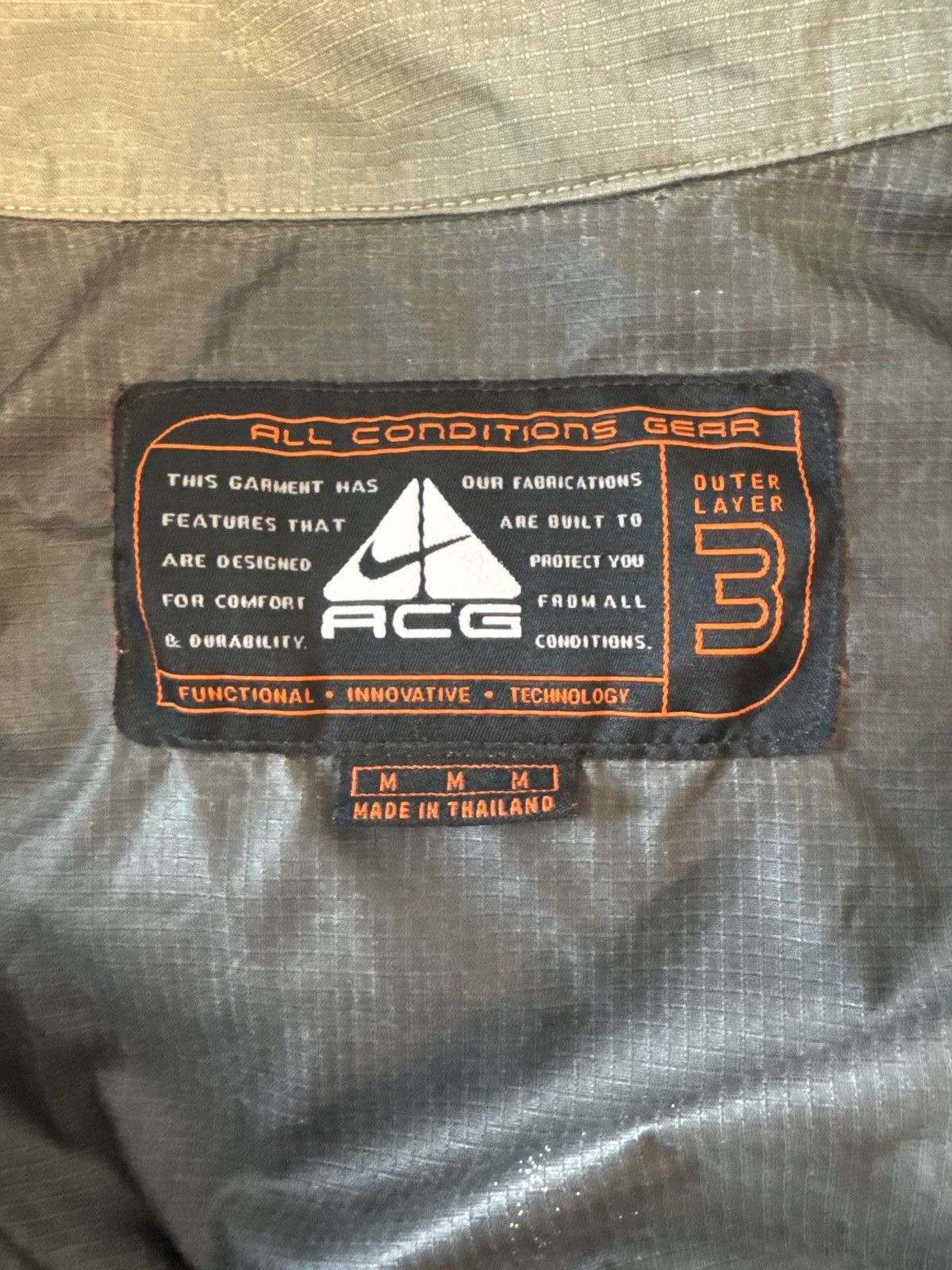 Nike ACG × Vintage Nike ACG - 1/4 zip - packable Size US M / EU 48-50 / 2 - 4 Thumbnail