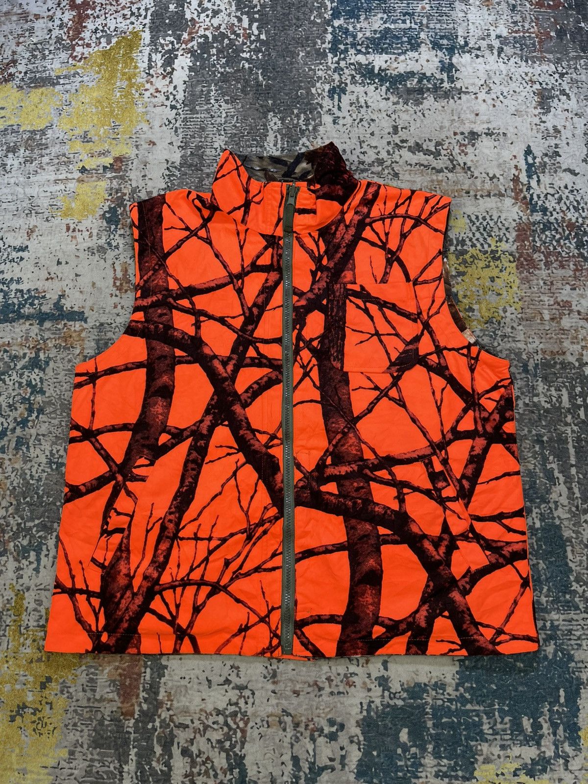 Realtree Realtree Reversible Fleece Utility Hunting Vest Size US M / EU 48-50 / 2 - 2 Thumbnail