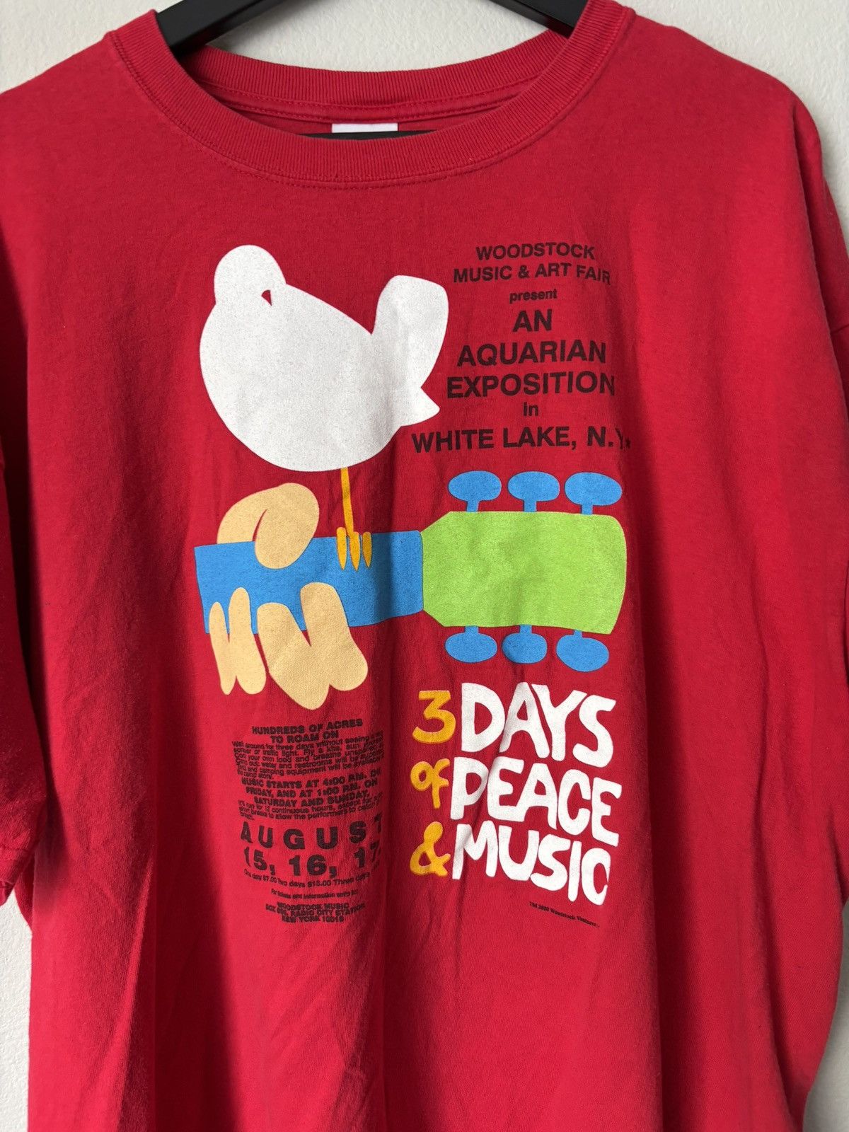 Vintage Vintage Woodstock Shirt Size US XXL / EU 58 / 5 - 4 Thumbnail