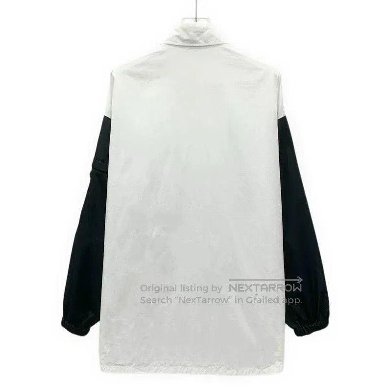 Prada Prada White Logo Cotton Long Sleeve Shirt. Size US M / EU 48-50 / 2 - 2 Thumbnail