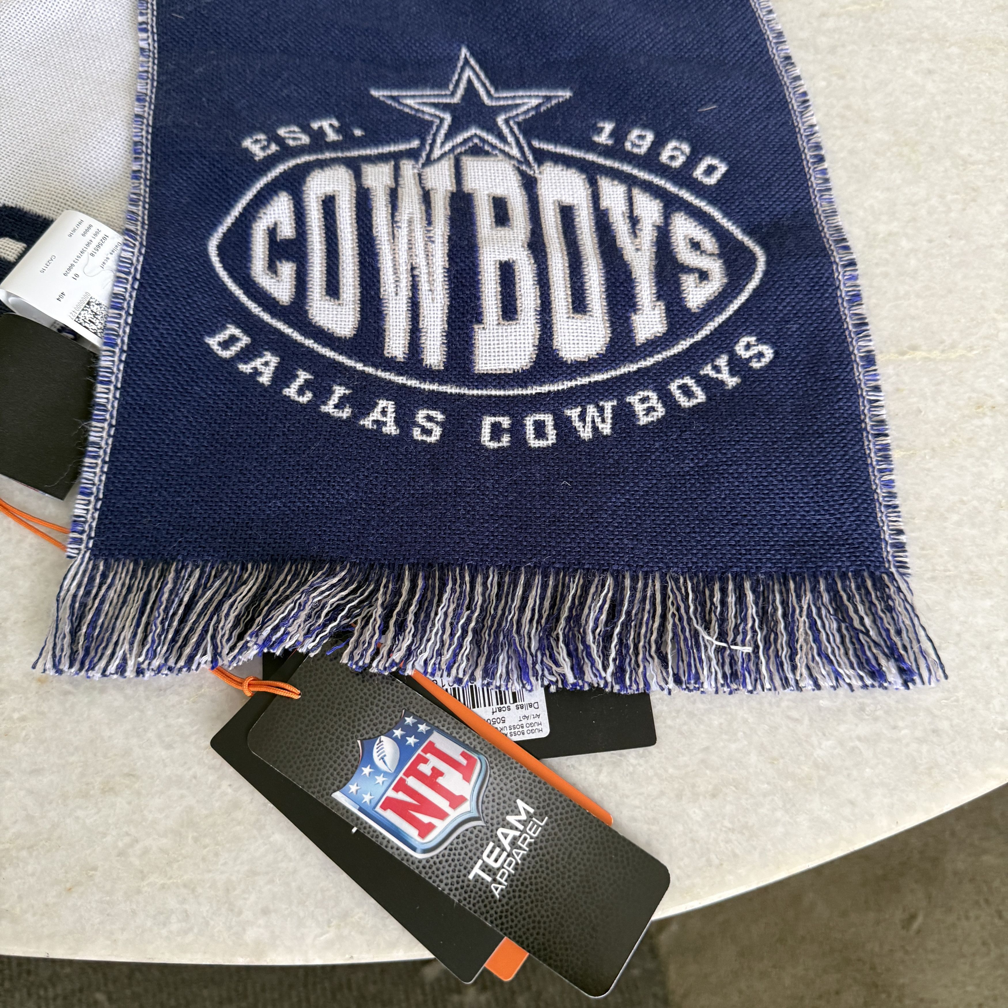Hugo Boss Hugo Boss NFL COWBOYS Scarf, Wool-blend, Made in Italy Size ONE SIZE - 1 Thumbnail