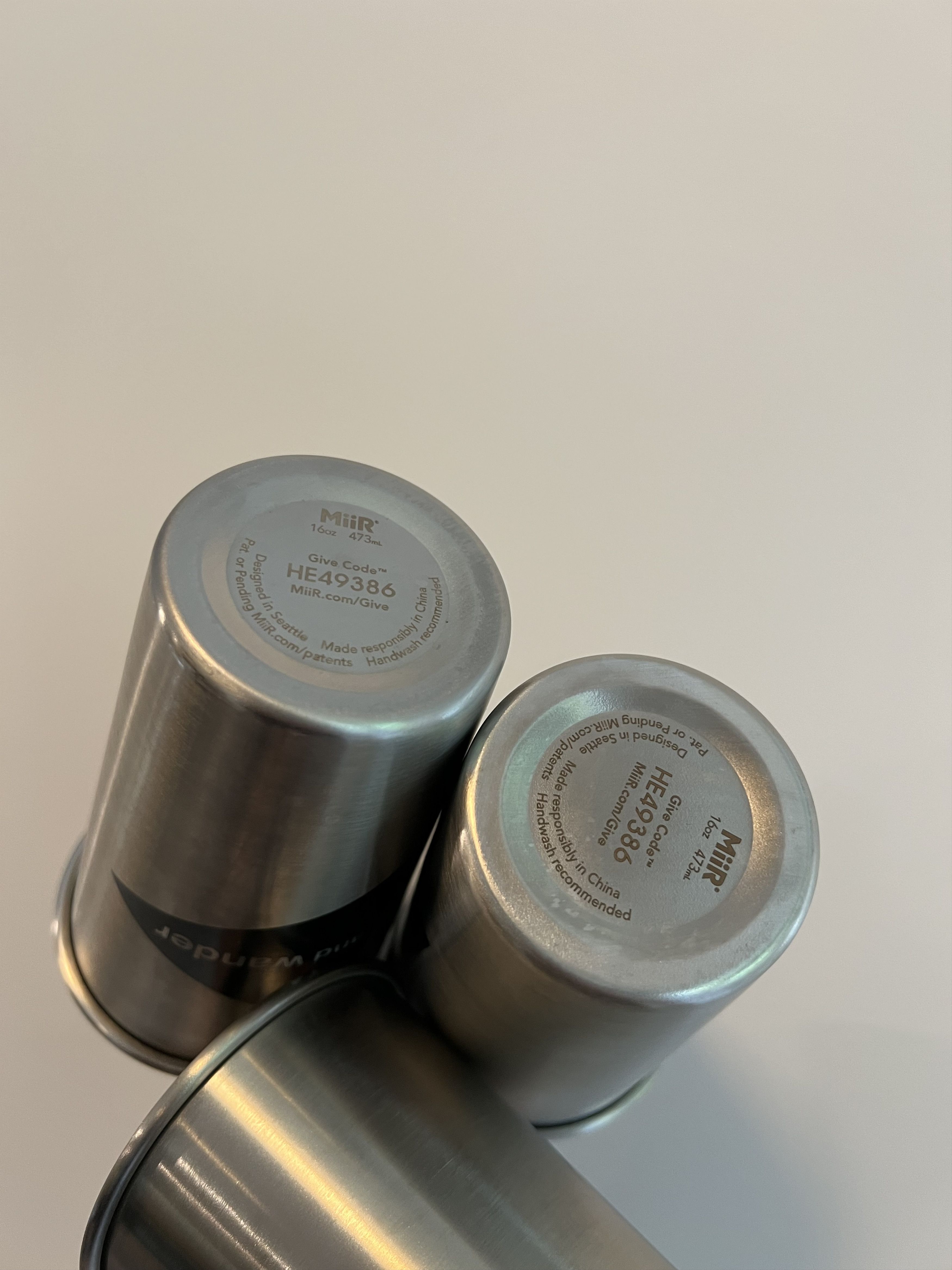 And Wander And Wander x Miir Stainless Steel Pint Cup 3 Pack / Gorpcore Size ONE SIZE - 4 Thumbnail