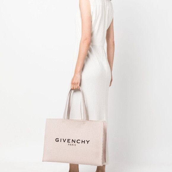Givenchy Givenchy Large G-Tote Large Handle – Beige - NEW WITH TAGS Size ONE SIZE - 13 Thumbnail