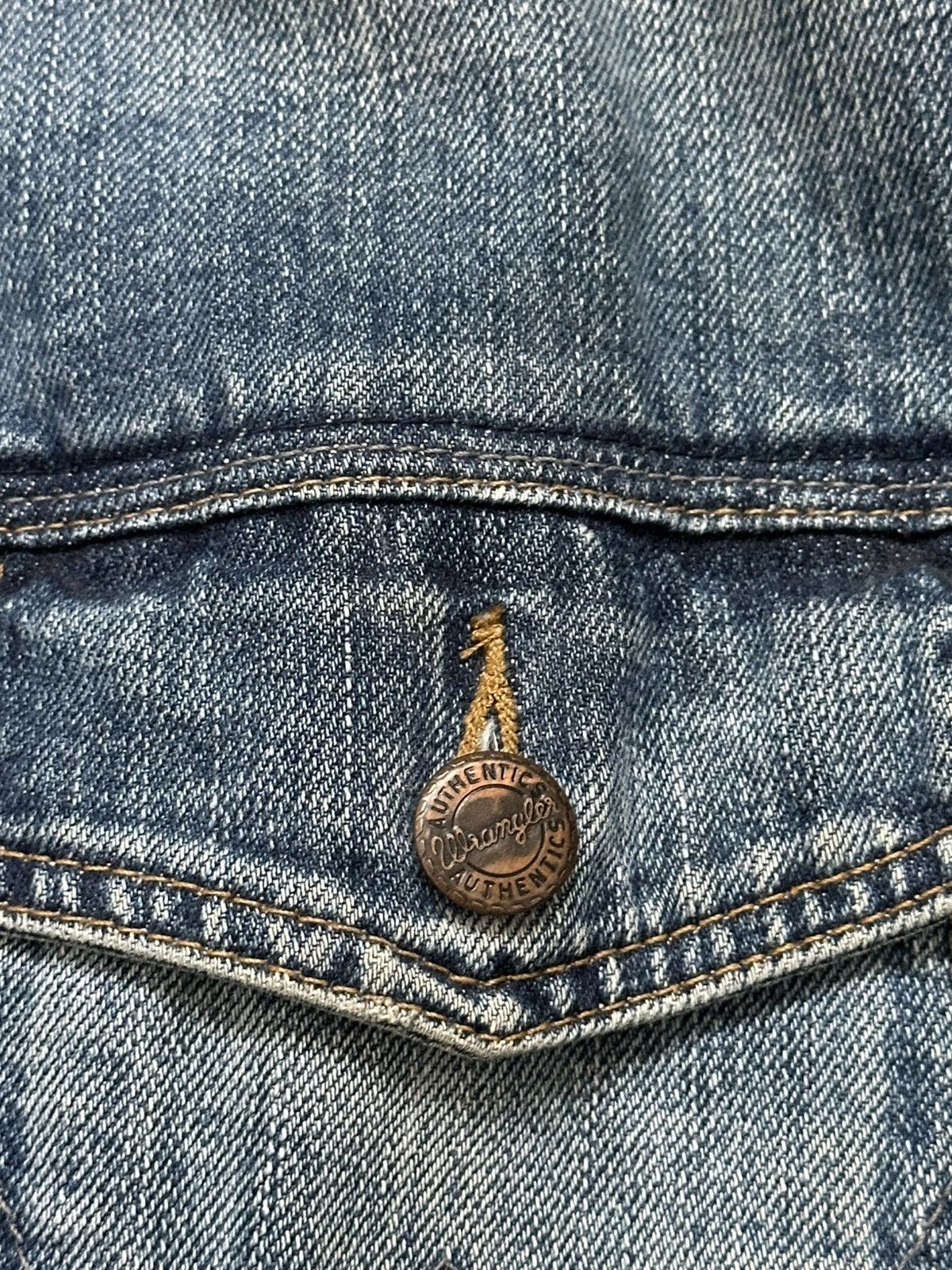 Wrangler Vintage Wrangler Denim Jacket Blue Xl Size Size US XL / EU 56 / 4 - 10 Thumbnail