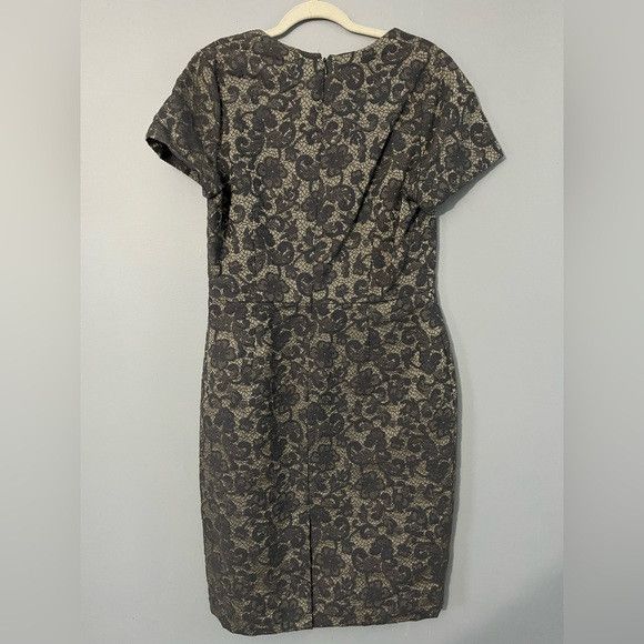 Banana Republic Banana Republic grey and cream lace Dress size 14 NWT Size XL / US 12-14 / IT 48-50 - 6 Thumbnail