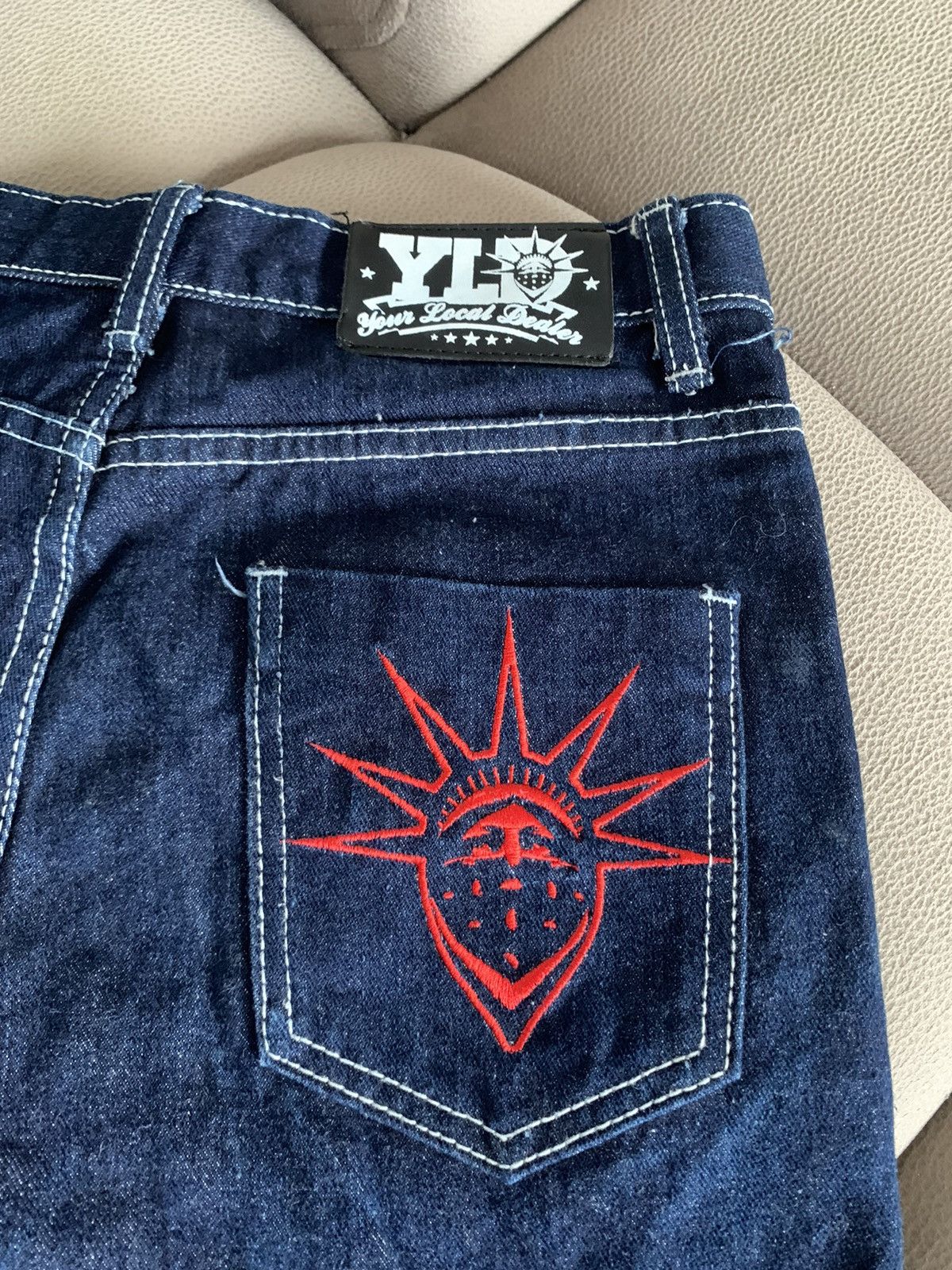 Vintage Your Local Dealer Jeans Size US 28 / EU 44 - 3 Thumbnail