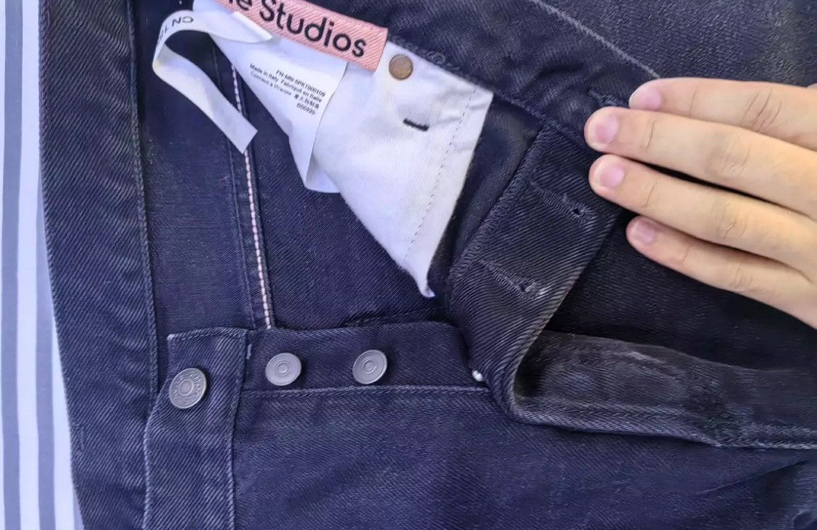 Acne Studios Acne studios Mid-rise black jeans 2412-Nextarrow Size US 34 / EU 50 - 3 Thumbnail