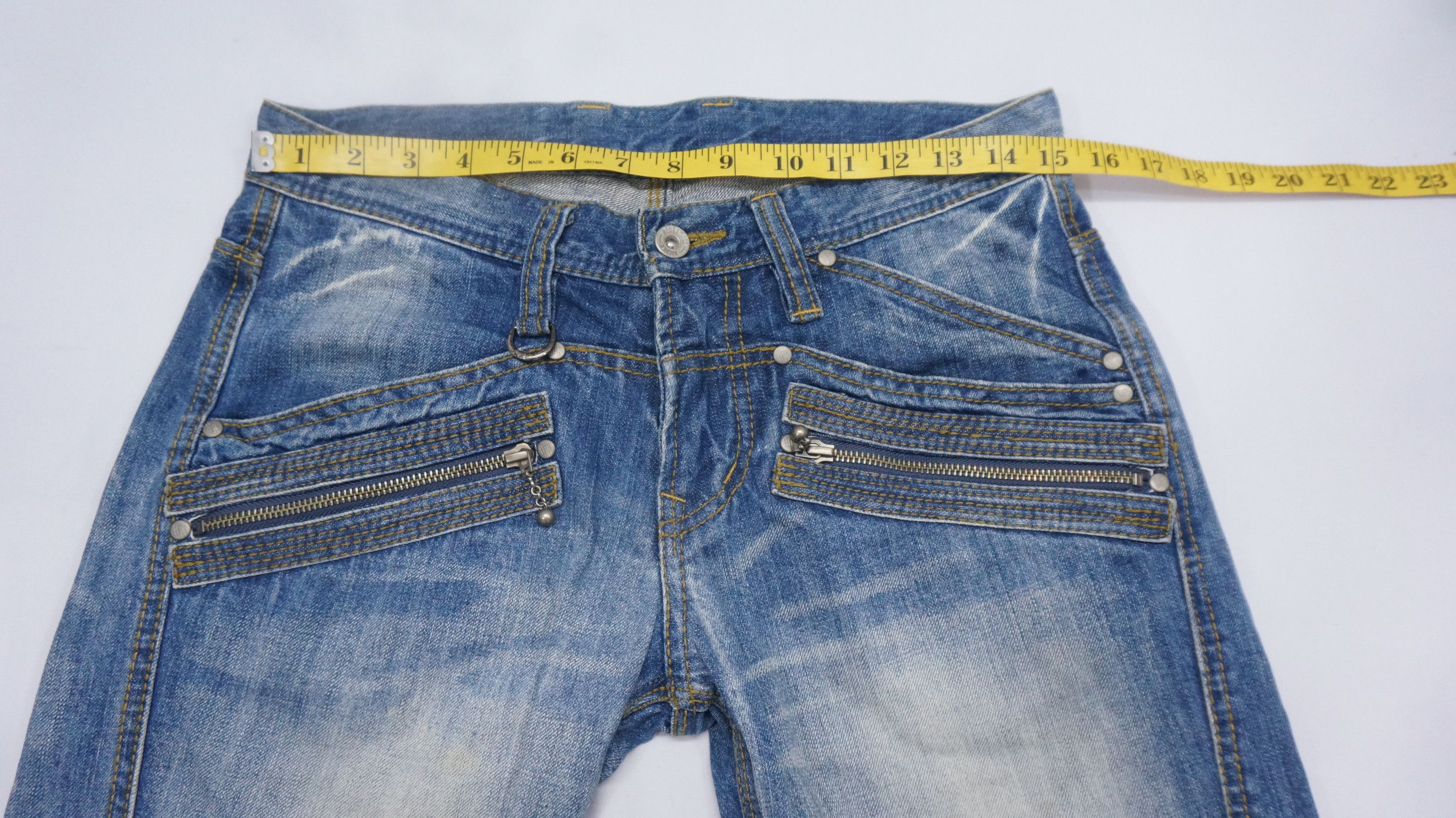 HIDEAWAYS Nicole Hideaways Distressed Multipocket Jeans Size US 30 / EU 46 - 7 Thumbnail