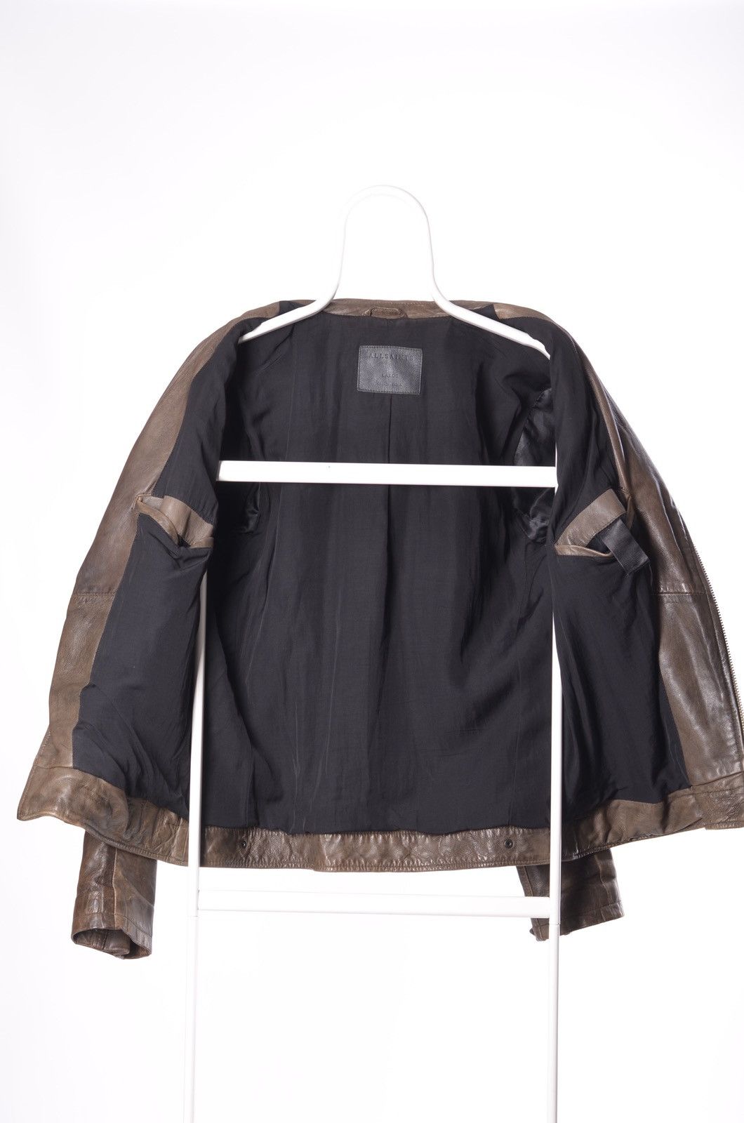 Allsaints Allsaints Conroy Leather jacket sz L Size US L / EU 52-54 / 3 - 5 Thumbnail