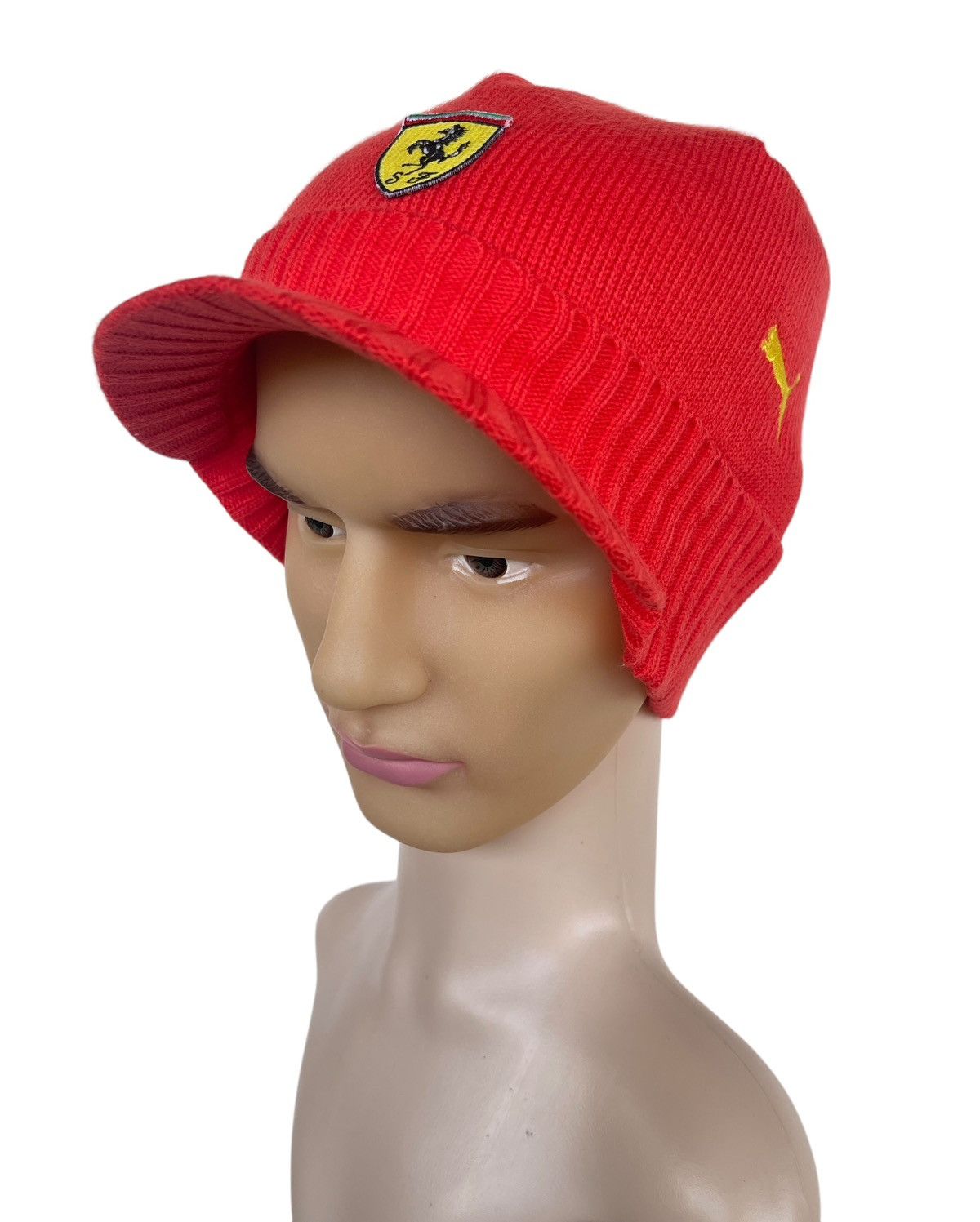 Ferrari × Puma Scuderia Ferrari X Puma Racing Knitted Visor Hats Size ONE SIZE - 1 Thumbnail