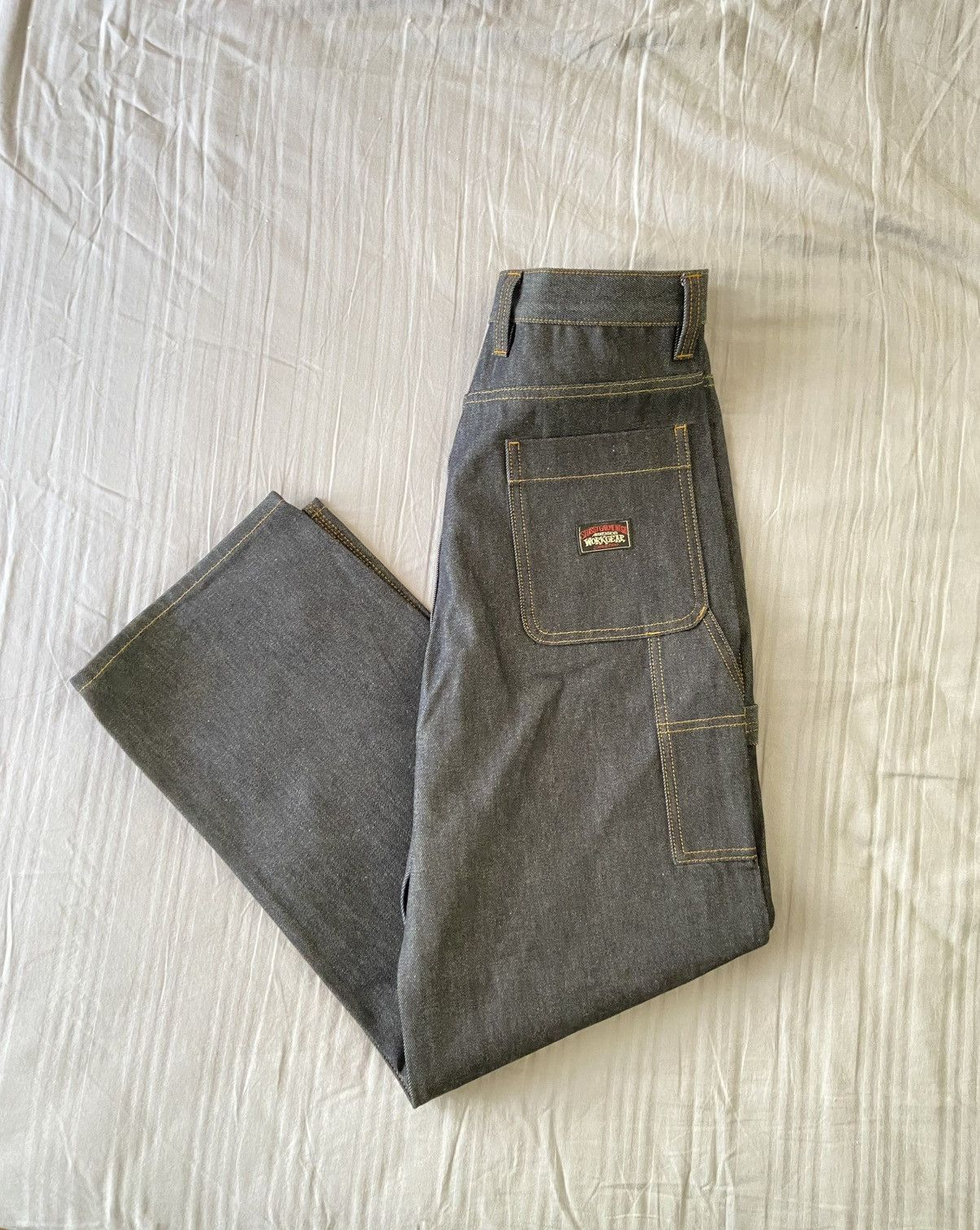 Stussy CARPENTER PANT RAW DENIM 28 25ss Stussy CARPENTER PANT RAW