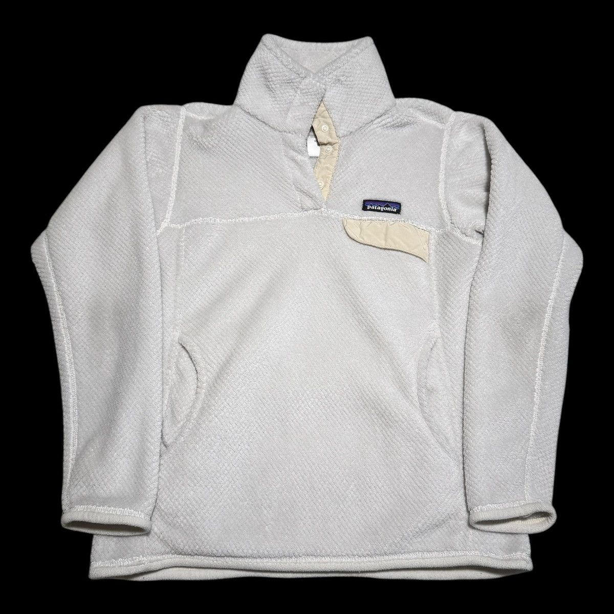 Patagonia Patagonia Pullover Retool Snap-T Women XS Polartec White Size XS / US 0-2 / IT 36-38 - 1 Thumbnail
