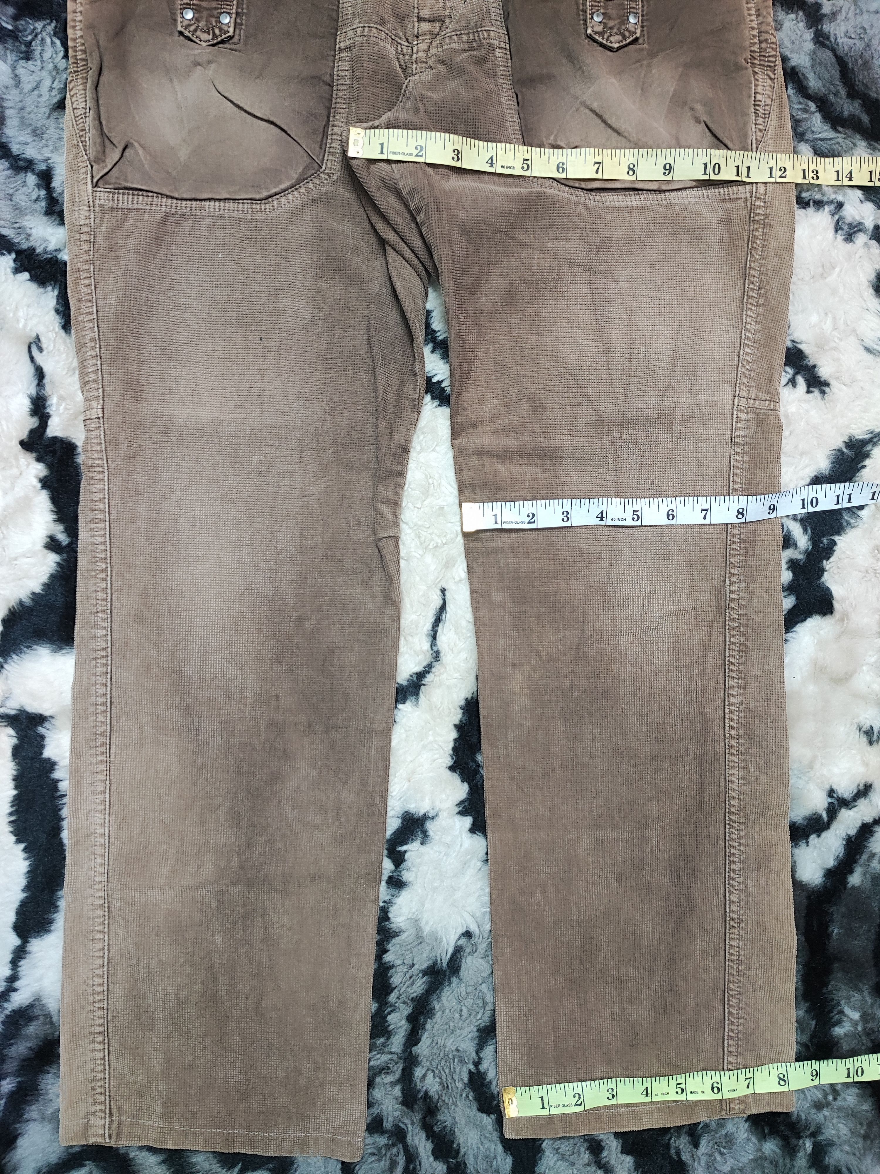 Marithe + Francois Girbaud VINTAGE Marithe Francois Girbaud Corduroy Pants Archive MFG Size US 34 / EU 50 - 10 Thumbnail