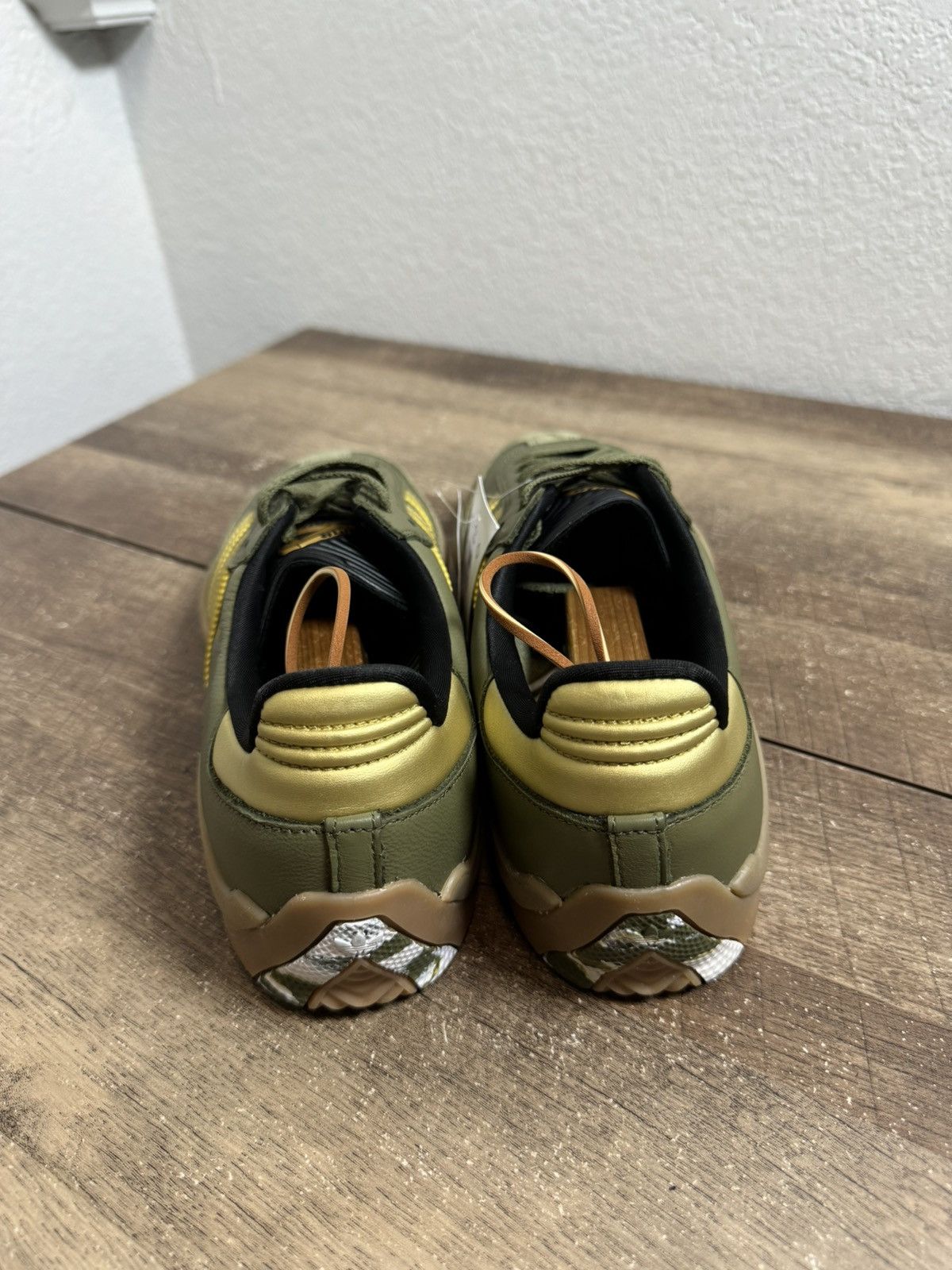 Adidas Adidas Palace X Puig Samba Size 11 Olive Gold Palace Samba Size US 11 / EU 44 - 4 Thumbnail