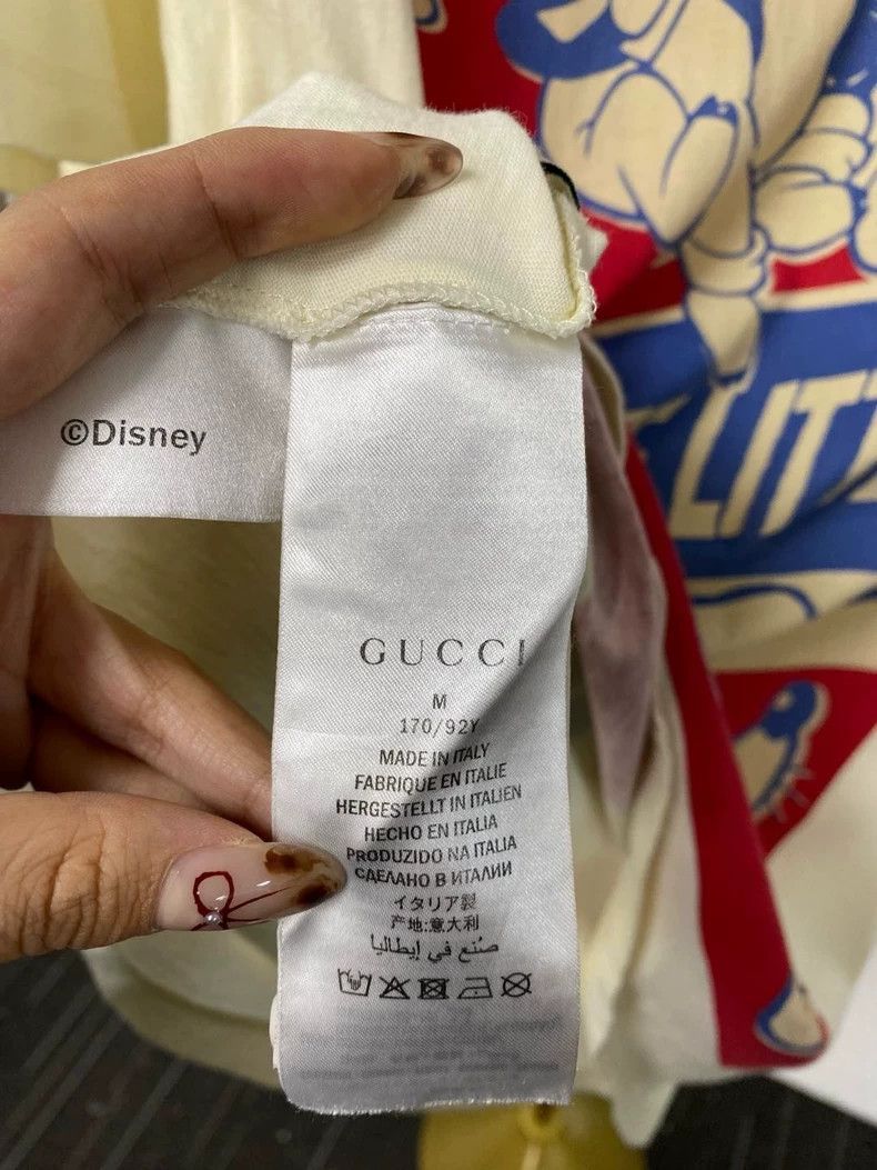 Gucci Gucci Three Little Pigs Pattern Round-neck T-shirt 2502-Nex Size US M / EU 48-50 / 2 - 6 Thumbnail