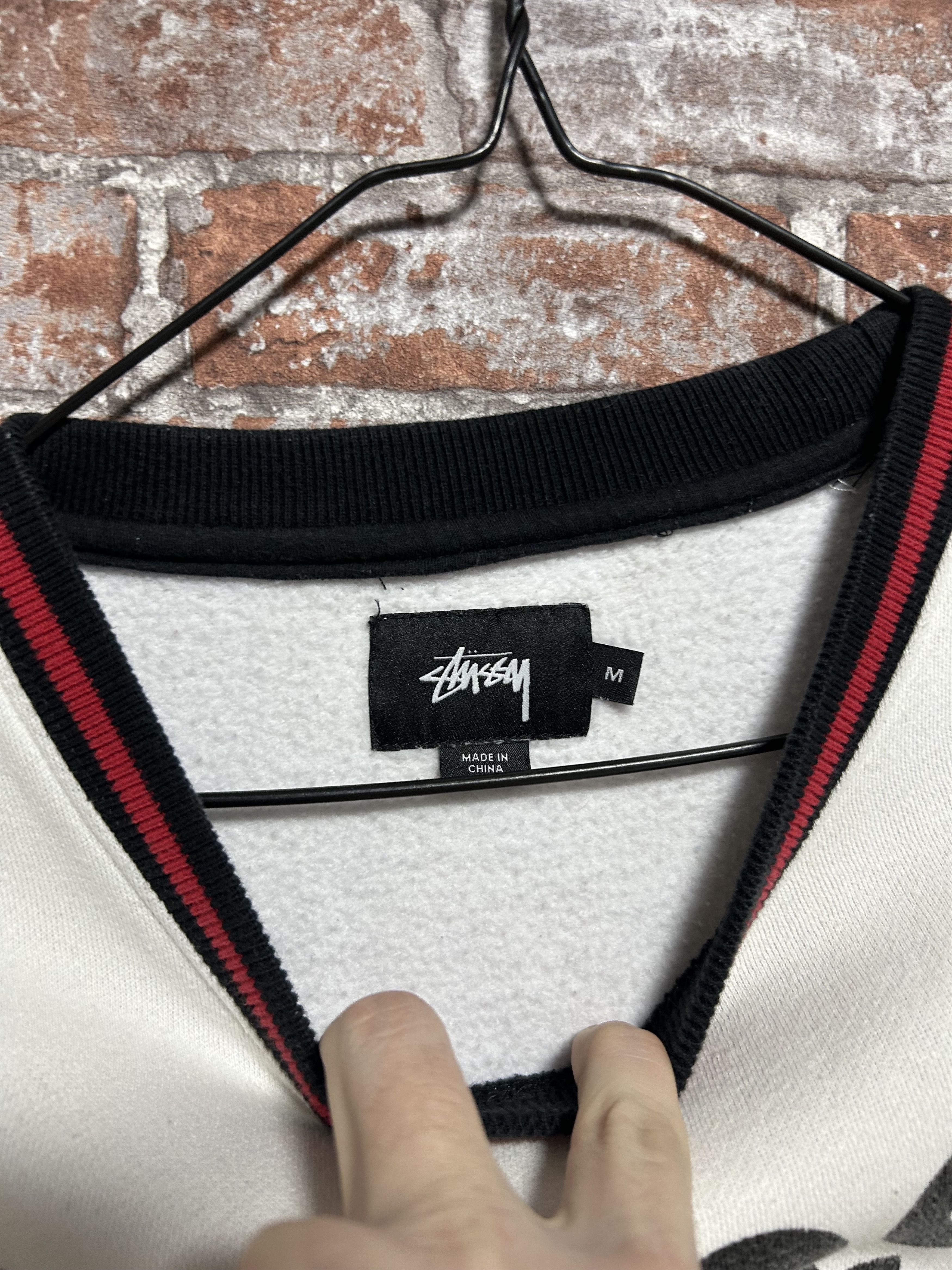 Stussy Vintage 2000s Stussy Big Logo Sweatshirt Size US S / EU 44-46 / 1 - 4 Thumbnail