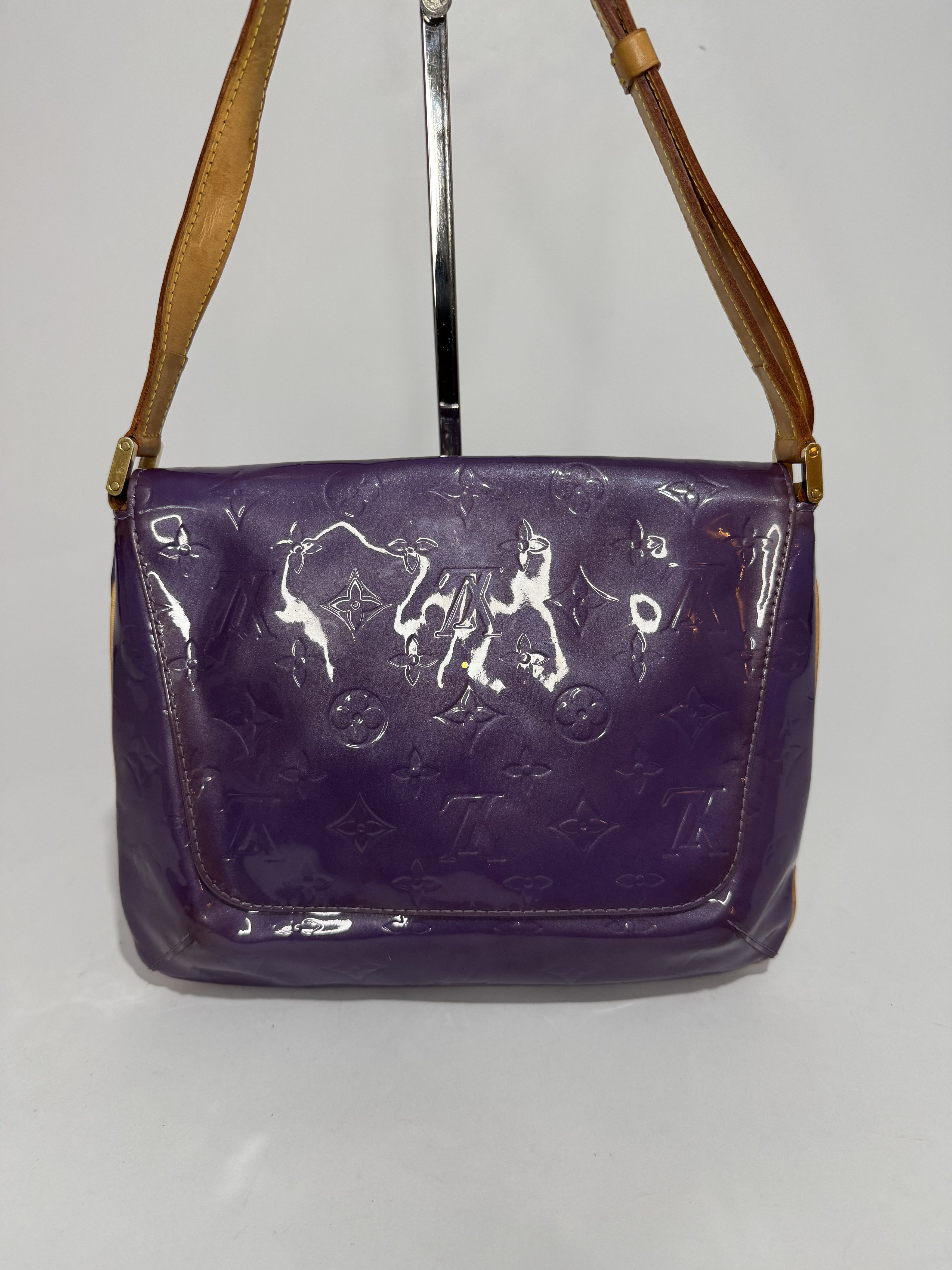 Louis Vuitton LOUIS VUITTON Vernis Thompson Street Purple Size ONE SIZE - 5 Thumbnail