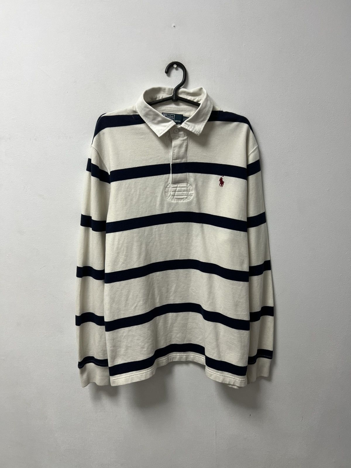 Polo Ralph Lauren Polo Ralph Lauren Rugby Long Sleeve Size US XL / EU 56 / 4 - 1 Thumbnail
