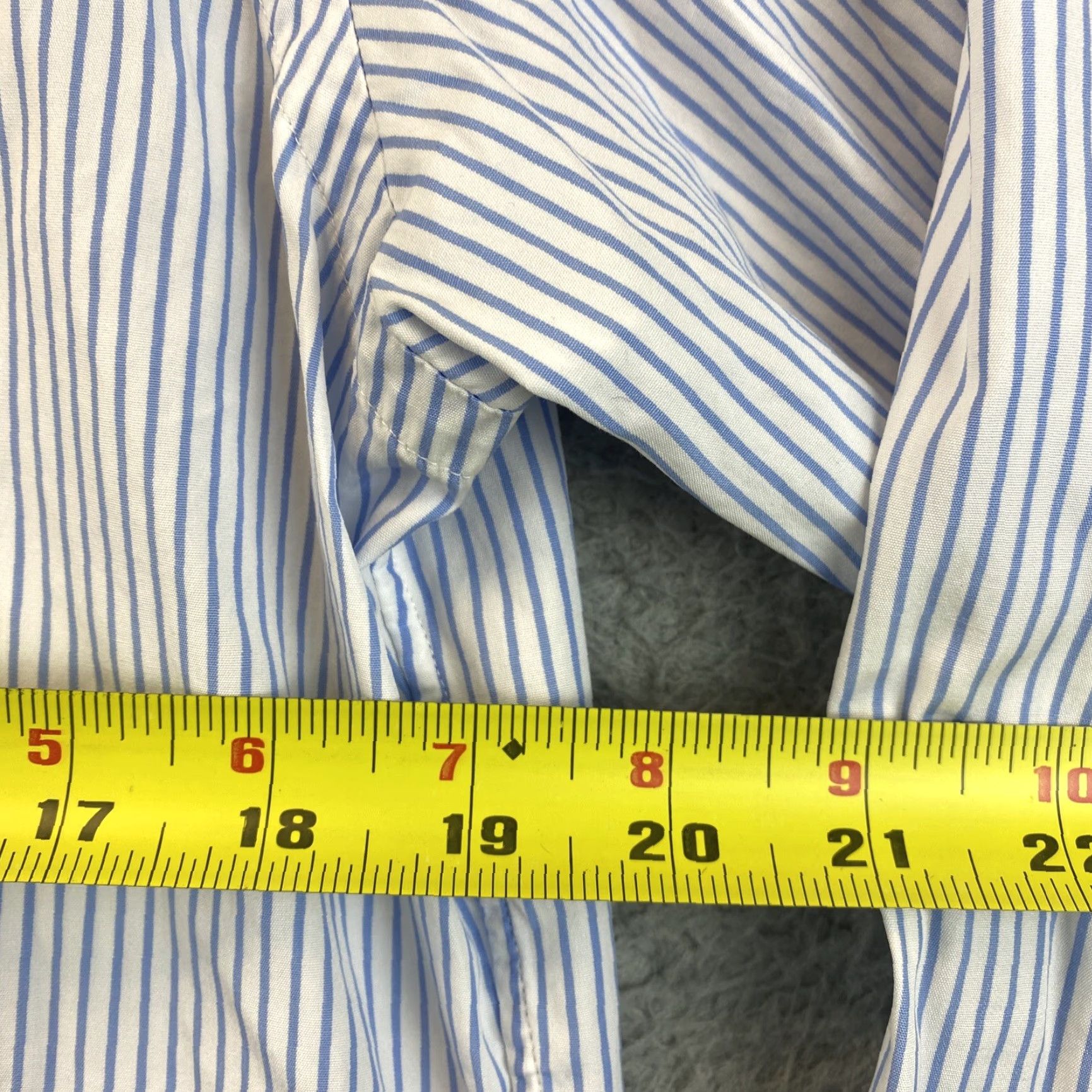 Polo Ralph Lauren VINTAGE Ralph Lauren Polo Shirt Men Large Size 15.5 Blue Cotton Button-Down Long Sleeve Casual Size US M / EU 48-50 / 2 - 7 Thumbnail
