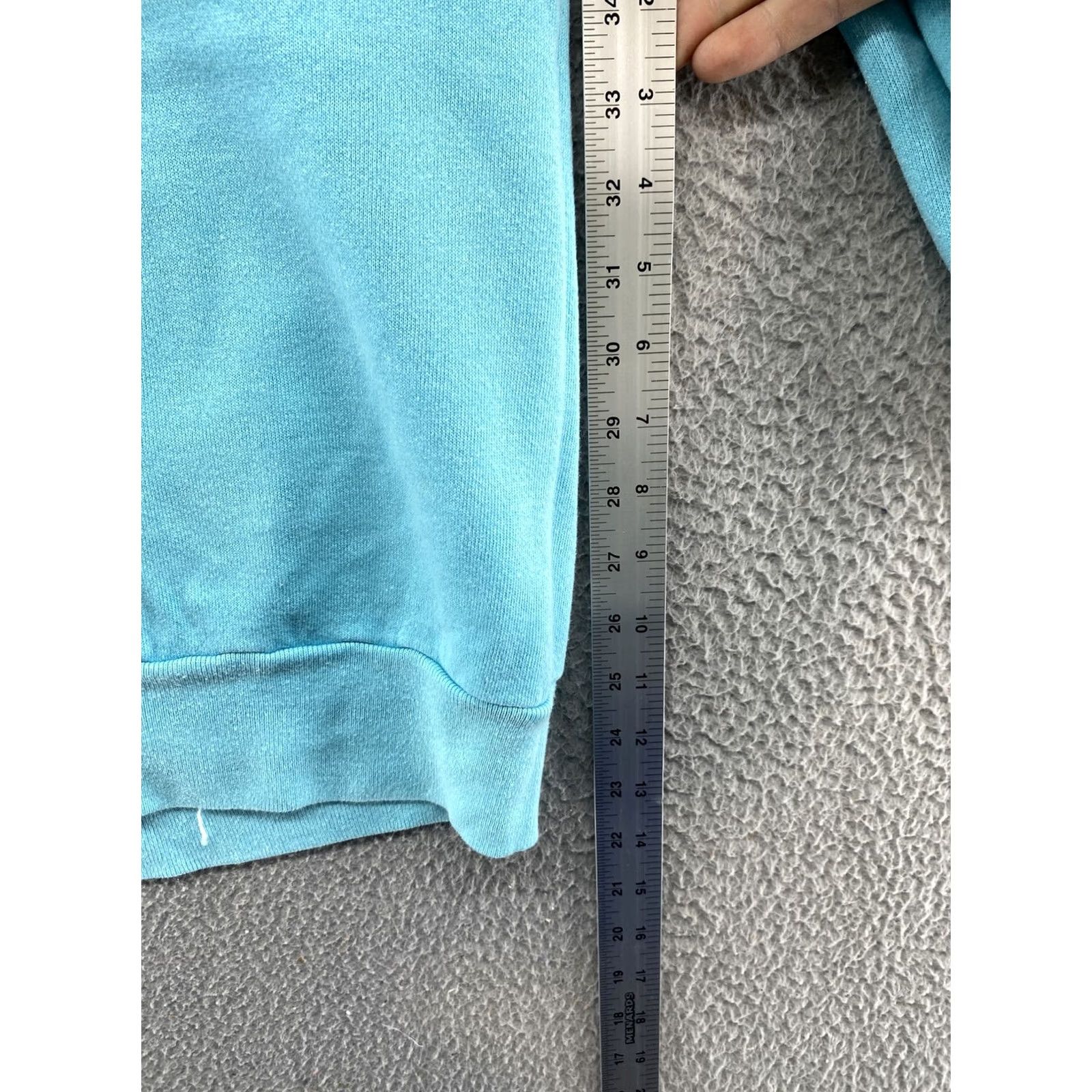 Vintage VINTAGE Ultra Sweats Pannill Blank Blue V-Neck Sweatshirt USA Made SZ 40 Women Pullover 80s Activewear Red/Blu e Size S / US 4 / IT 40 - 7 Thumbnail