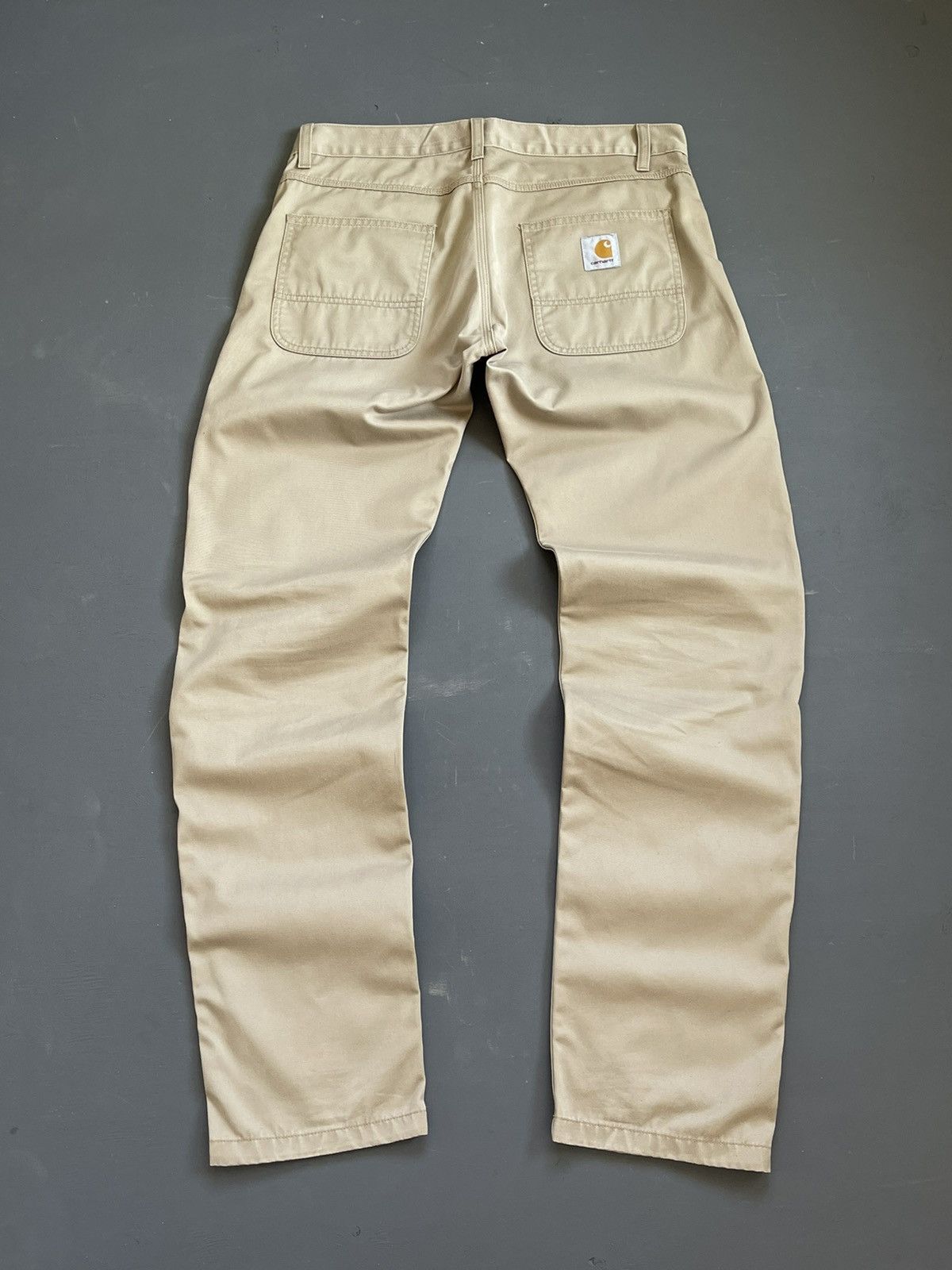 Carhartt Carhartt Beige Vintage Single Knee Skill Pants Pocket Logo Size US 32 / EU 48 - 9 Thumbnail