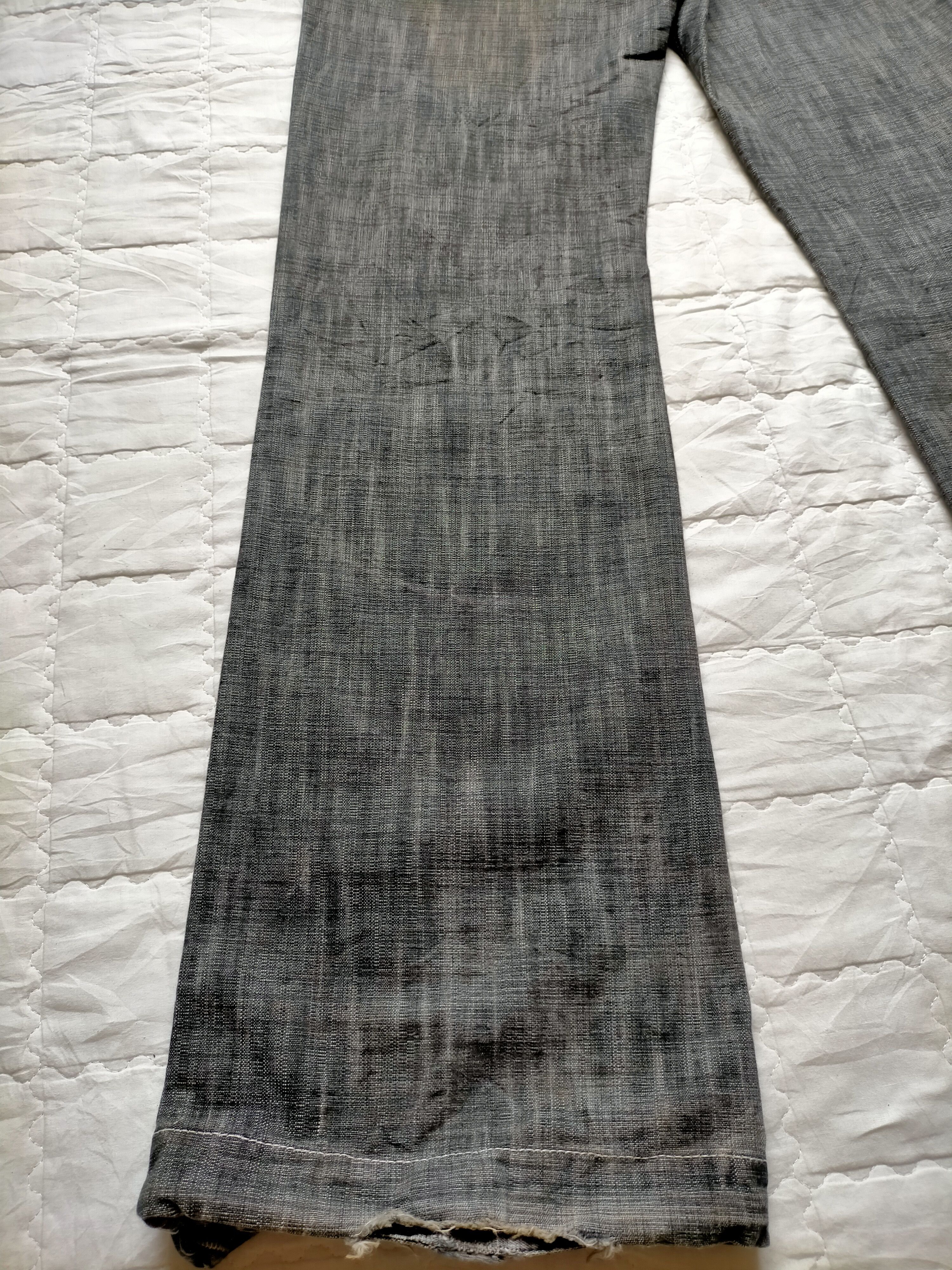 Le Grande Bleu (L.G.B.) Flare Jeans Body Butter Black Jeans Size US 30 / EU 46 - 13 Thumbnail